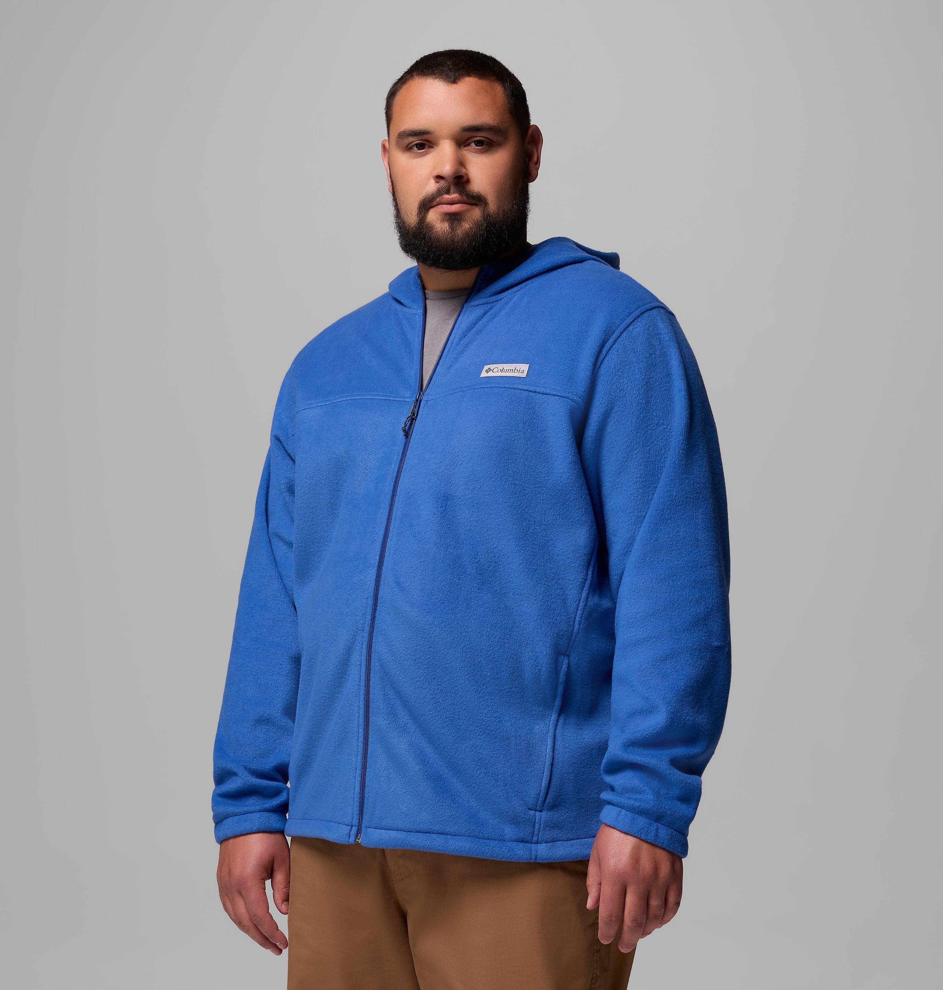 Men's Steens Mountain Full Zip Fleece Hoodie - Big | 433 | 2X 4