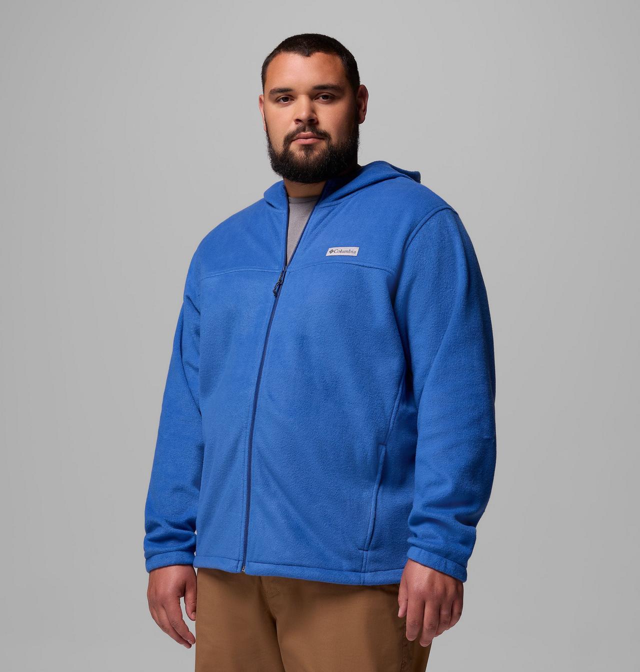 Men's Steens Mountain Full Zip Fleece Hoodie - Big | 433 | 1X 4