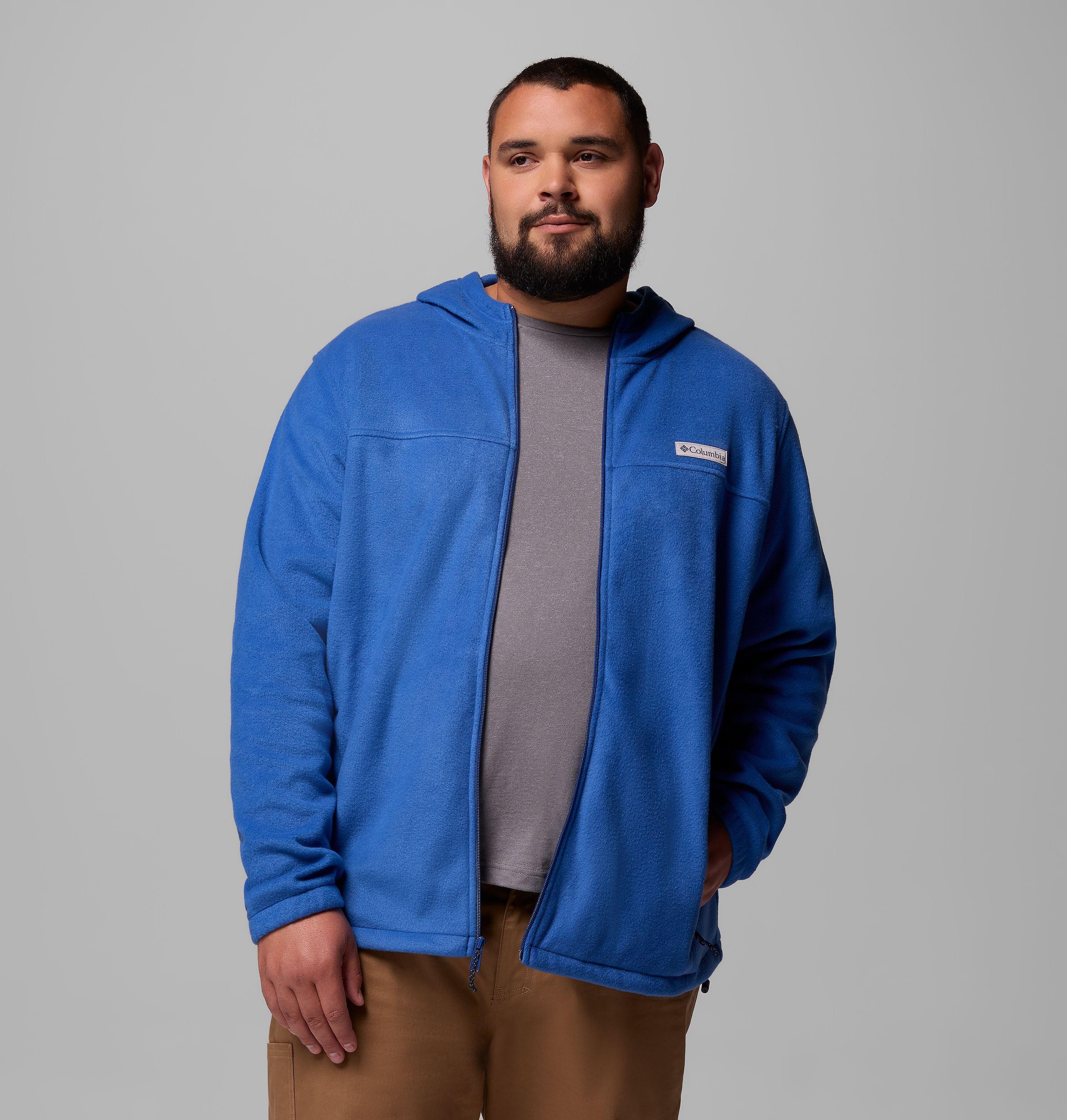 Men's Steens Mountain Full Zip Fleece Hoodie - Big | 433 | 2X 5