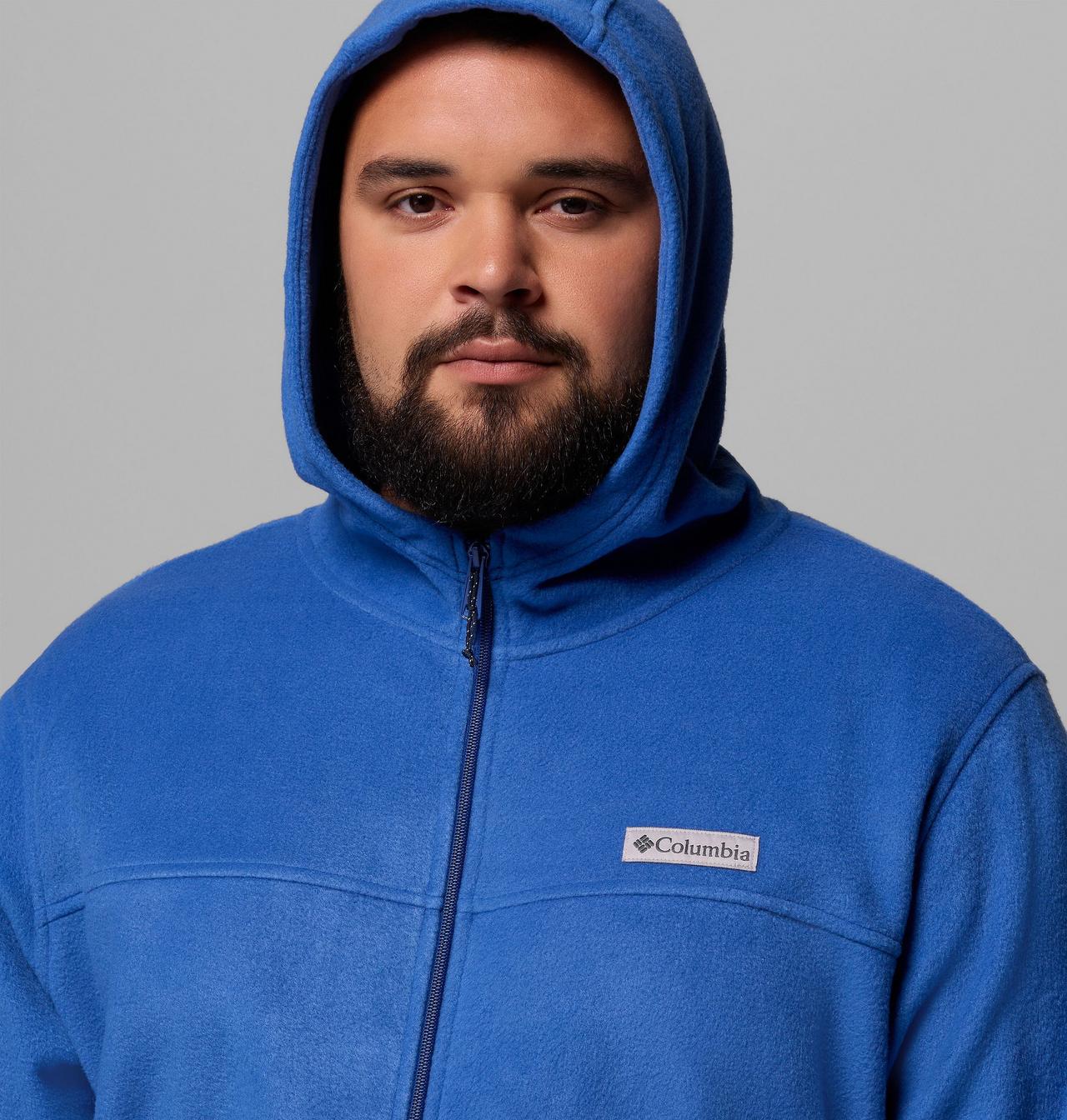 Men's Steens Mountain Full Zip Fleece Hoodie - Big | 433 | 1X 6