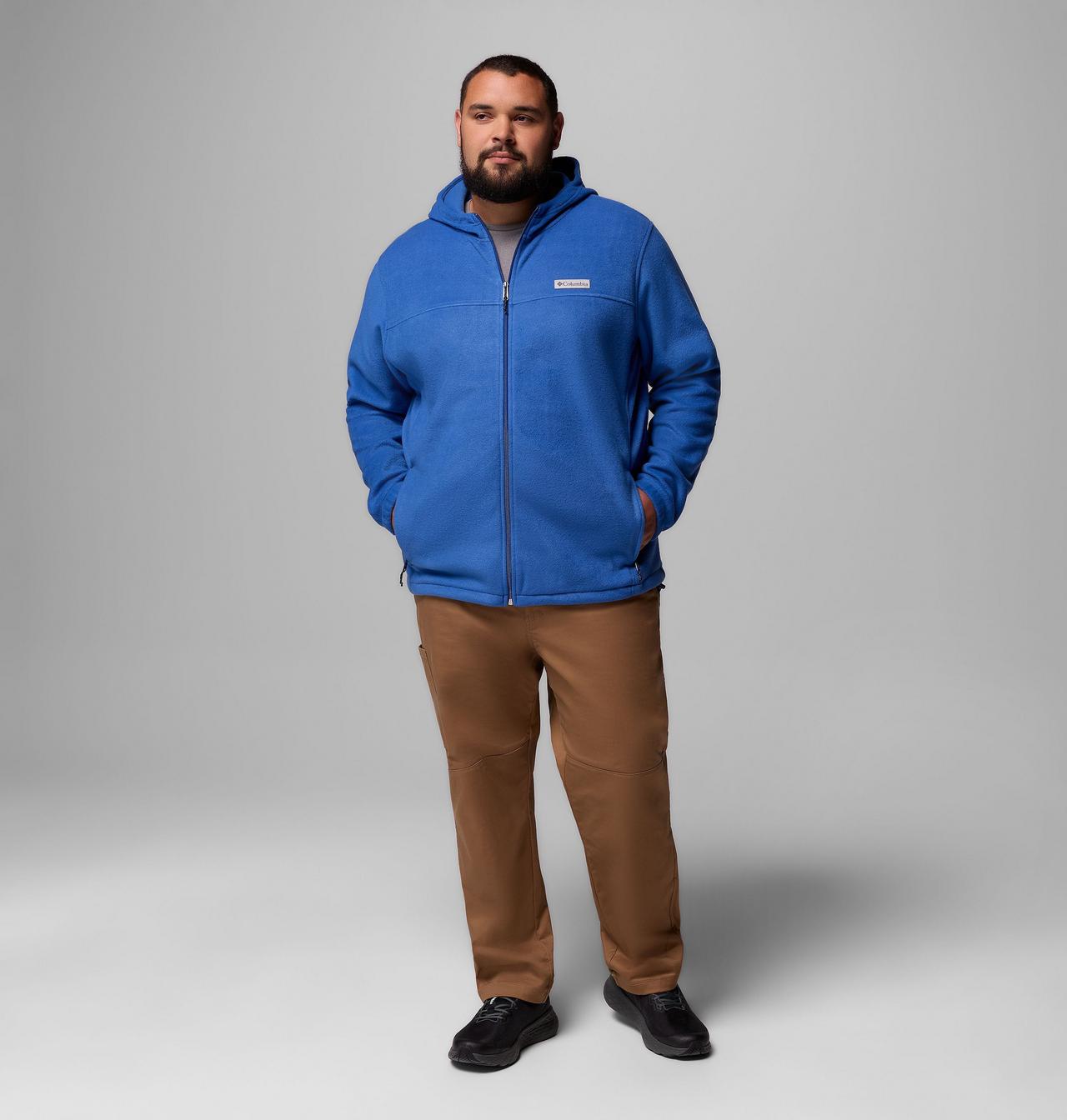 Men's Steens Mountain Full Zip Fleece Hoodie - Big | 433 | 1X 2