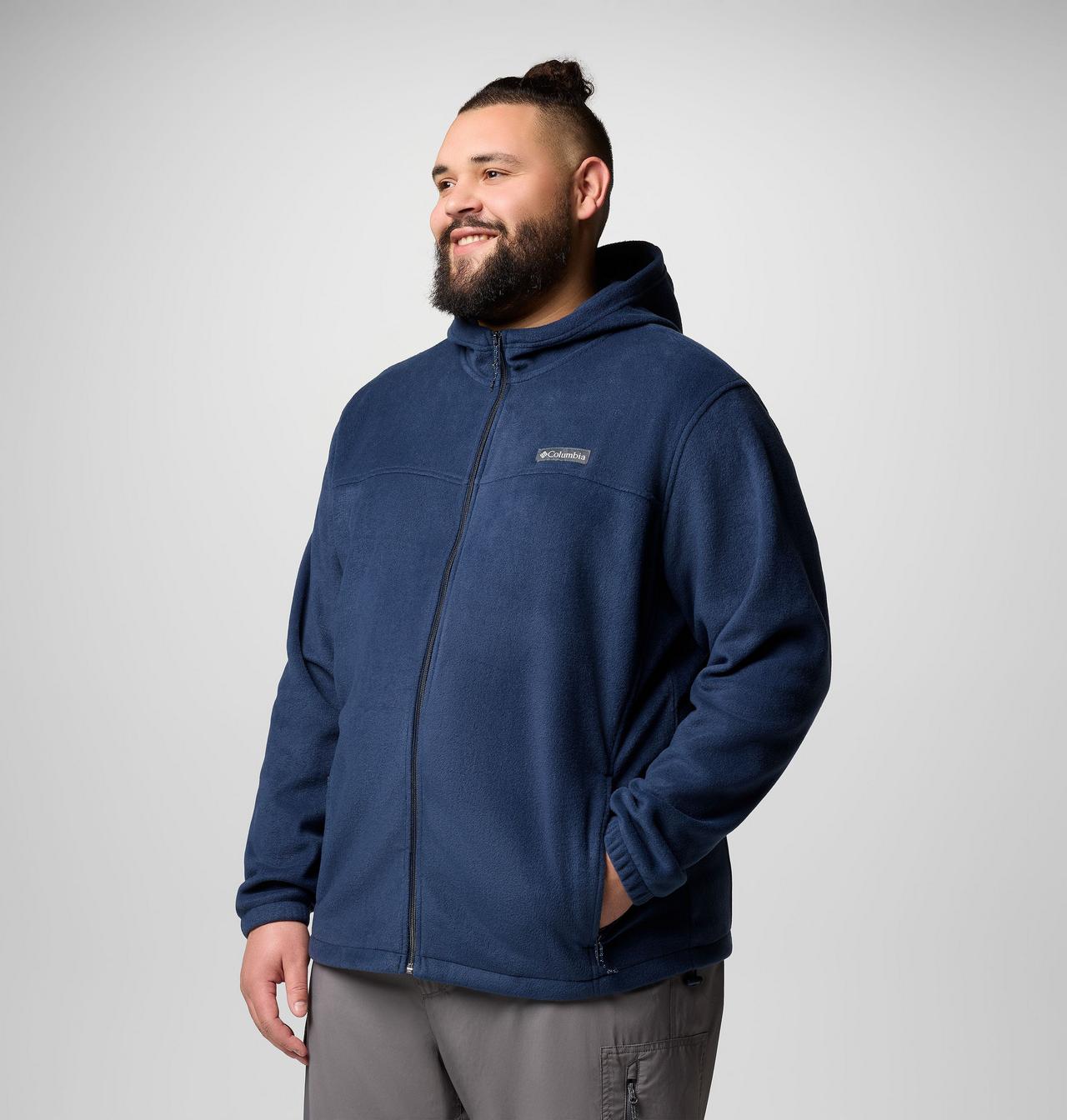 Men's Steens Mountain Full Zip Fleece Hoodie - Big | 465 | 4X 4