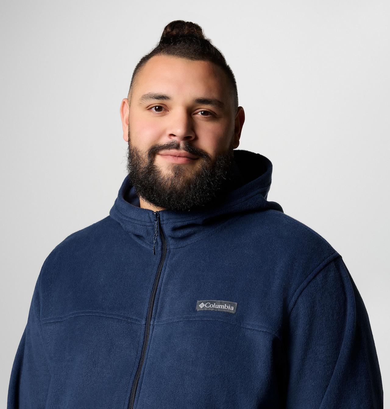 Men's Steens Mountain Full Zip Fleece Hoodie - Big | 465 | 4X 5