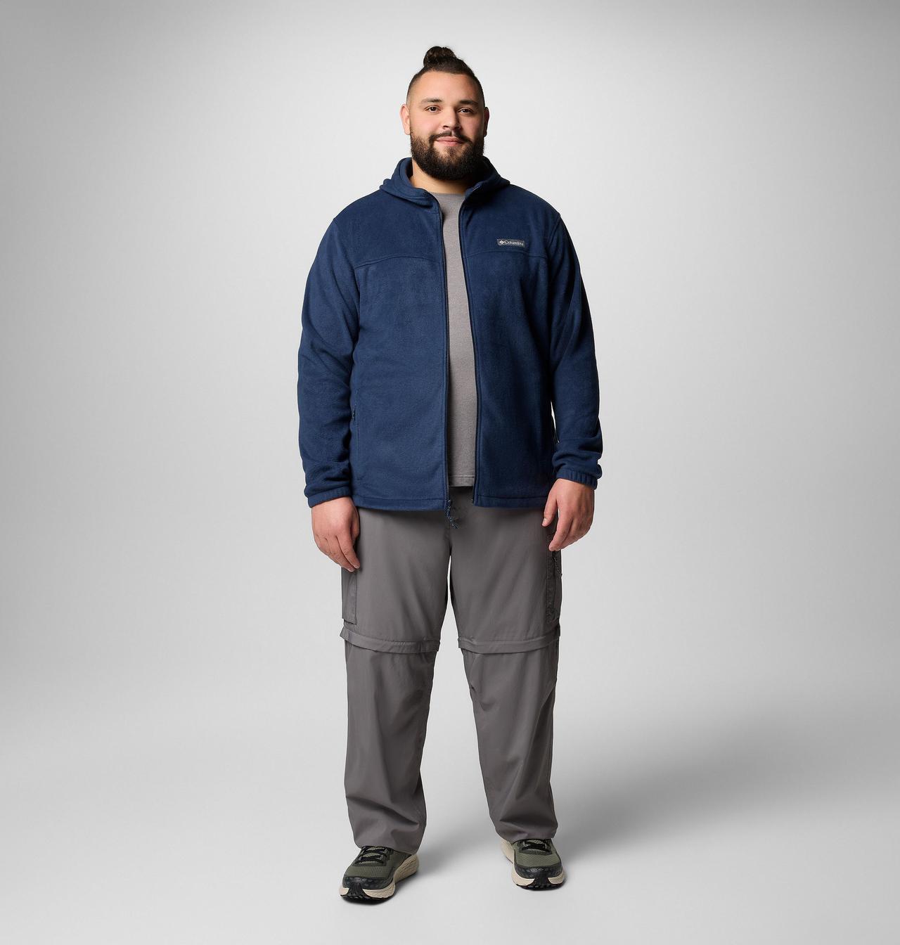 Men's Steens Mountain Full Zip Fleece Hoodie - Big | 465 | 4X 2