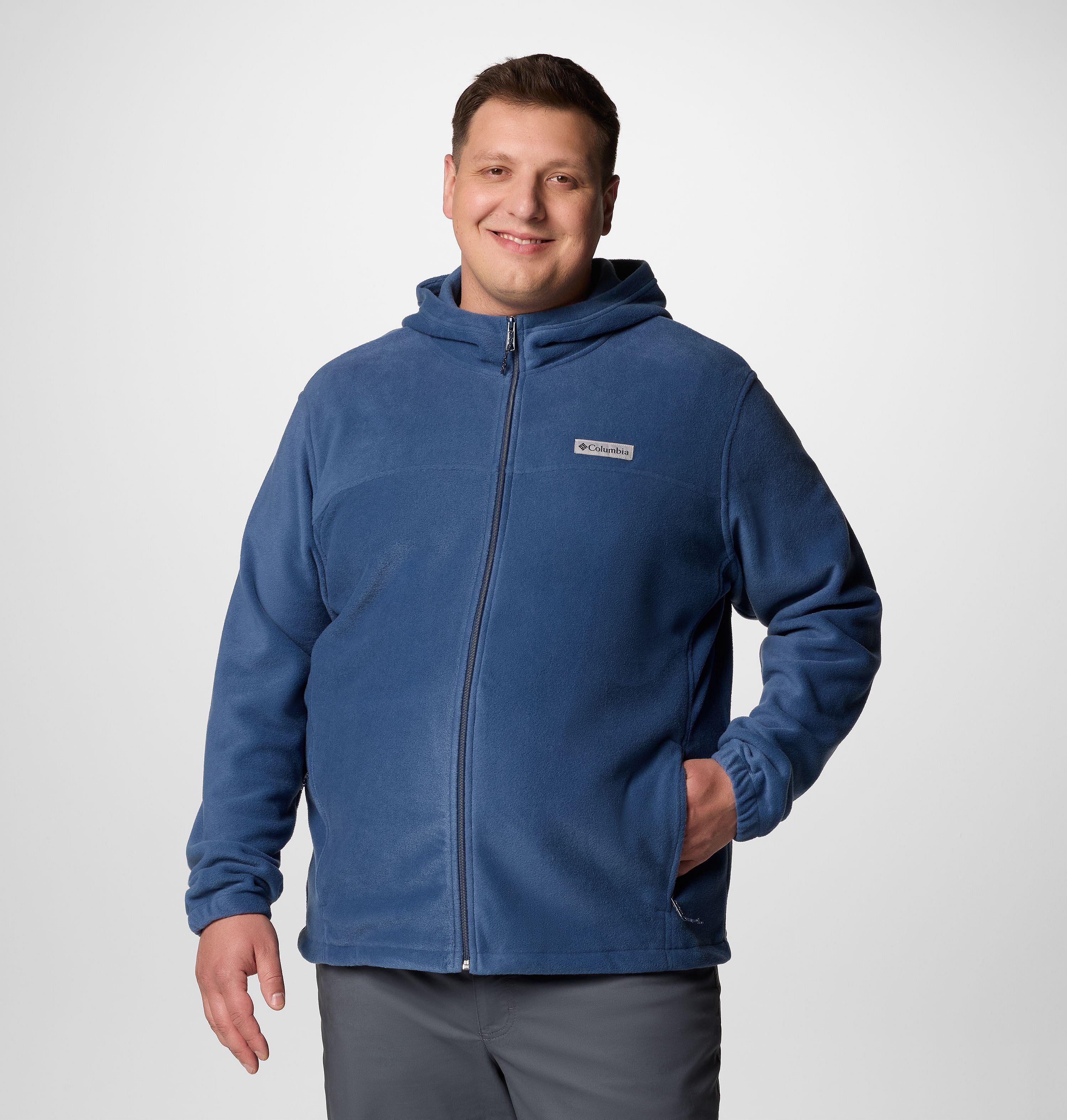 Men's Steens Mountain Full Zip Fleece Hoodie - Big | Columbia