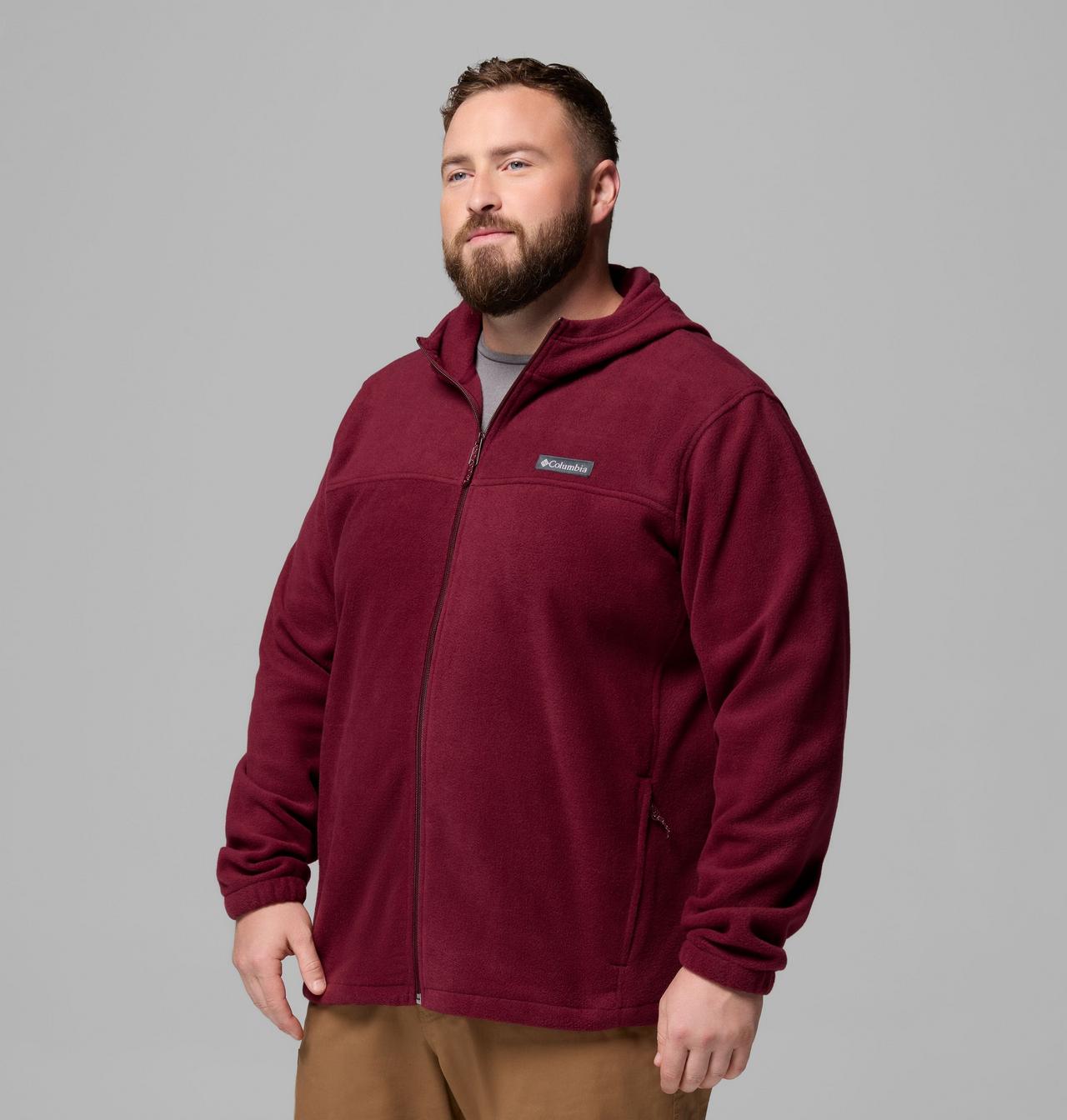 Chandail à capuchon à fermeture éclair en polaire Steens Mountain Homme - Tailles fortes 4