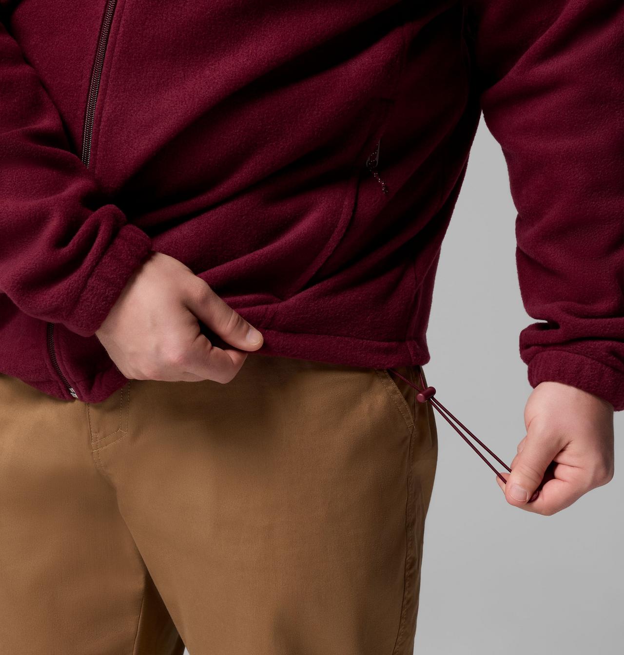 Chandail à capuchon à fermeture éclair en polaire Steens Mountain Homme - Tailles fortes 7