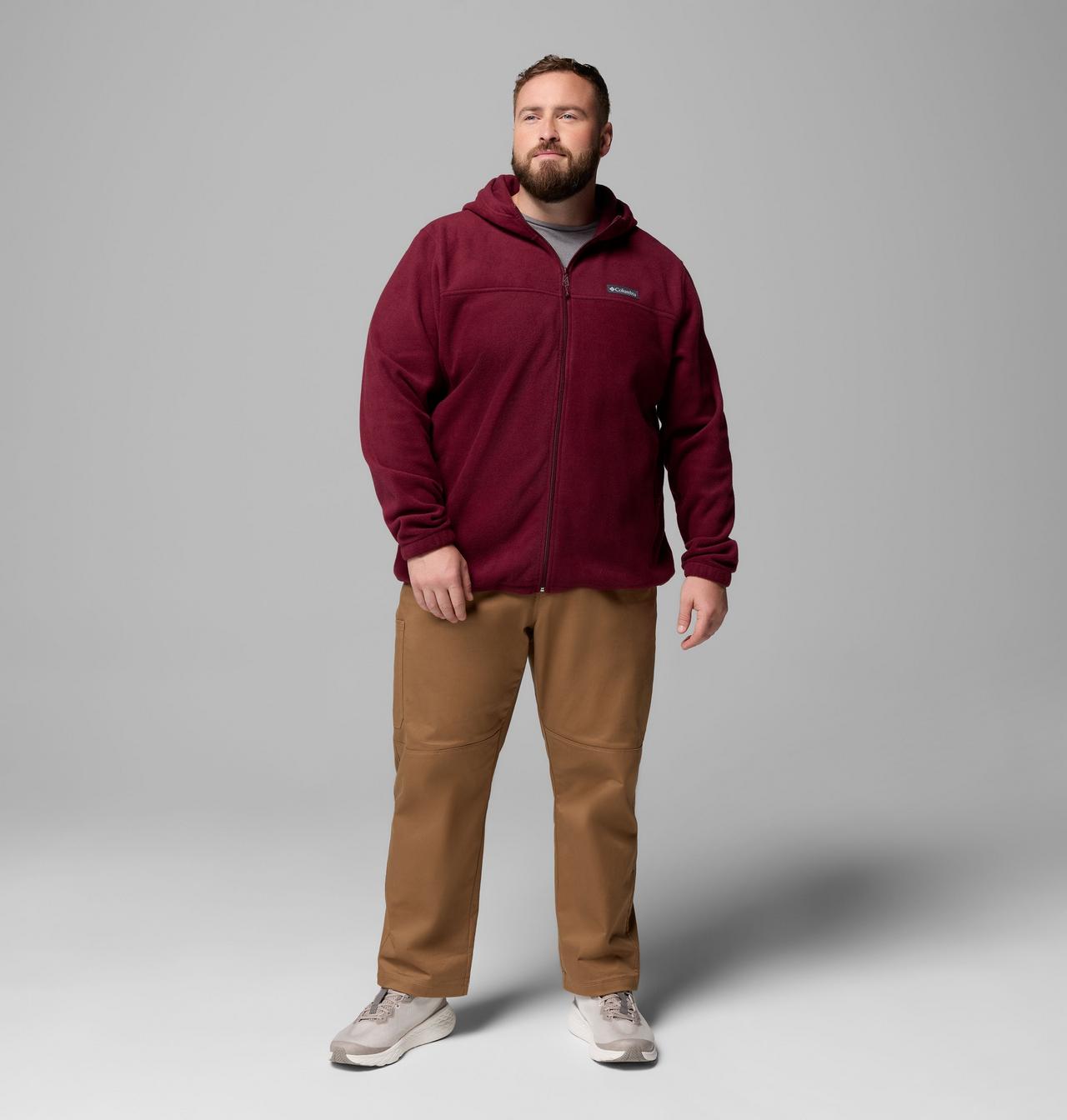 Chandail à capuchon à fermeture éclair en polaire Steens Mountain Homme - Tailles fortes 2