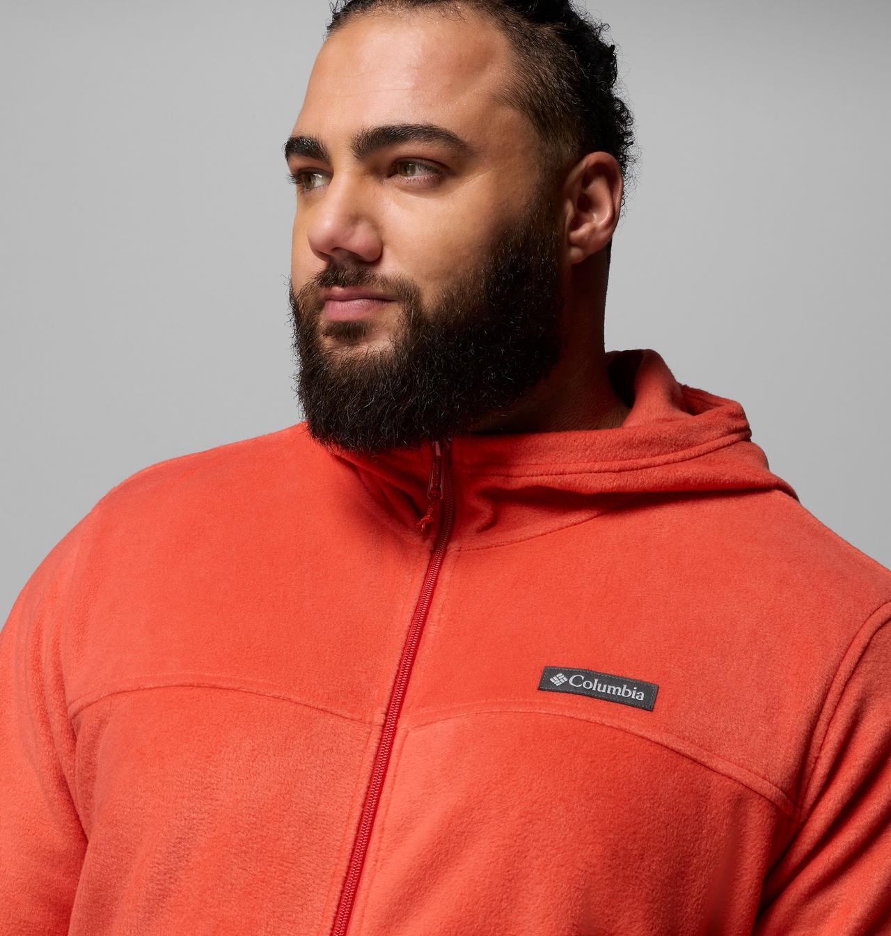 Chandail à capuchon à fermeture éclair en polaire Steens Mountain Homme - Tailles fortes 6