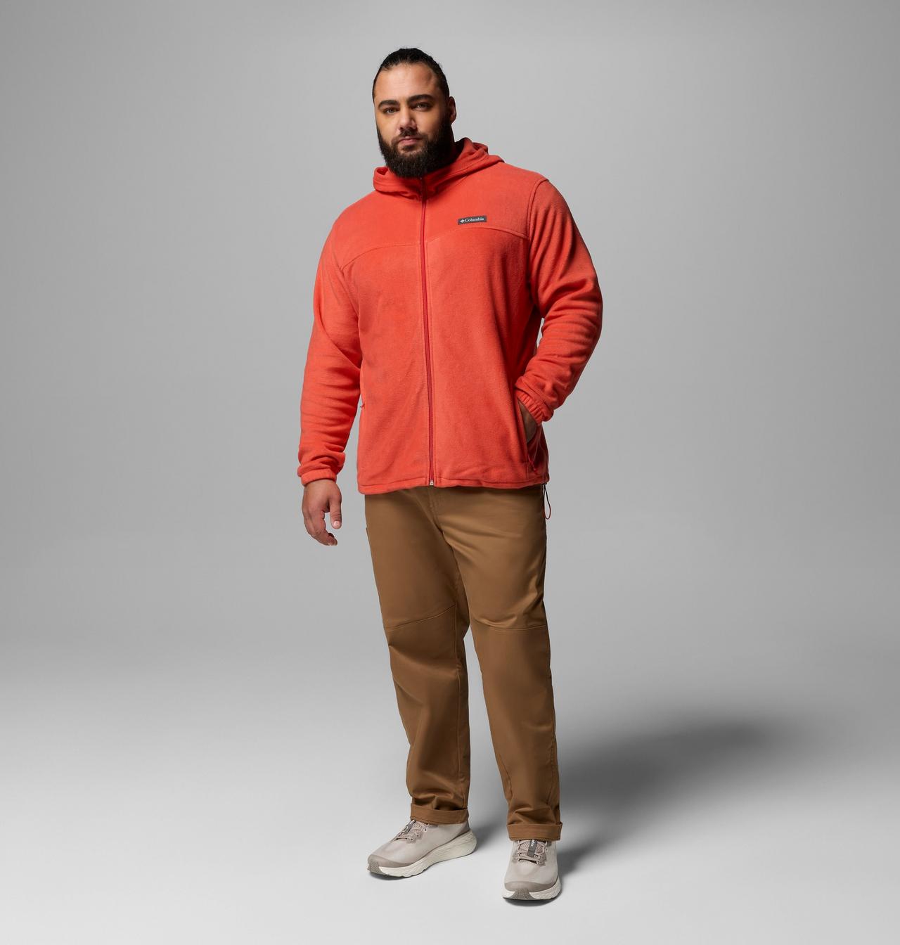 Chandail à capuchon à fermeture éclair en polaire Steens Mountain Homme - Tailles fortes 2