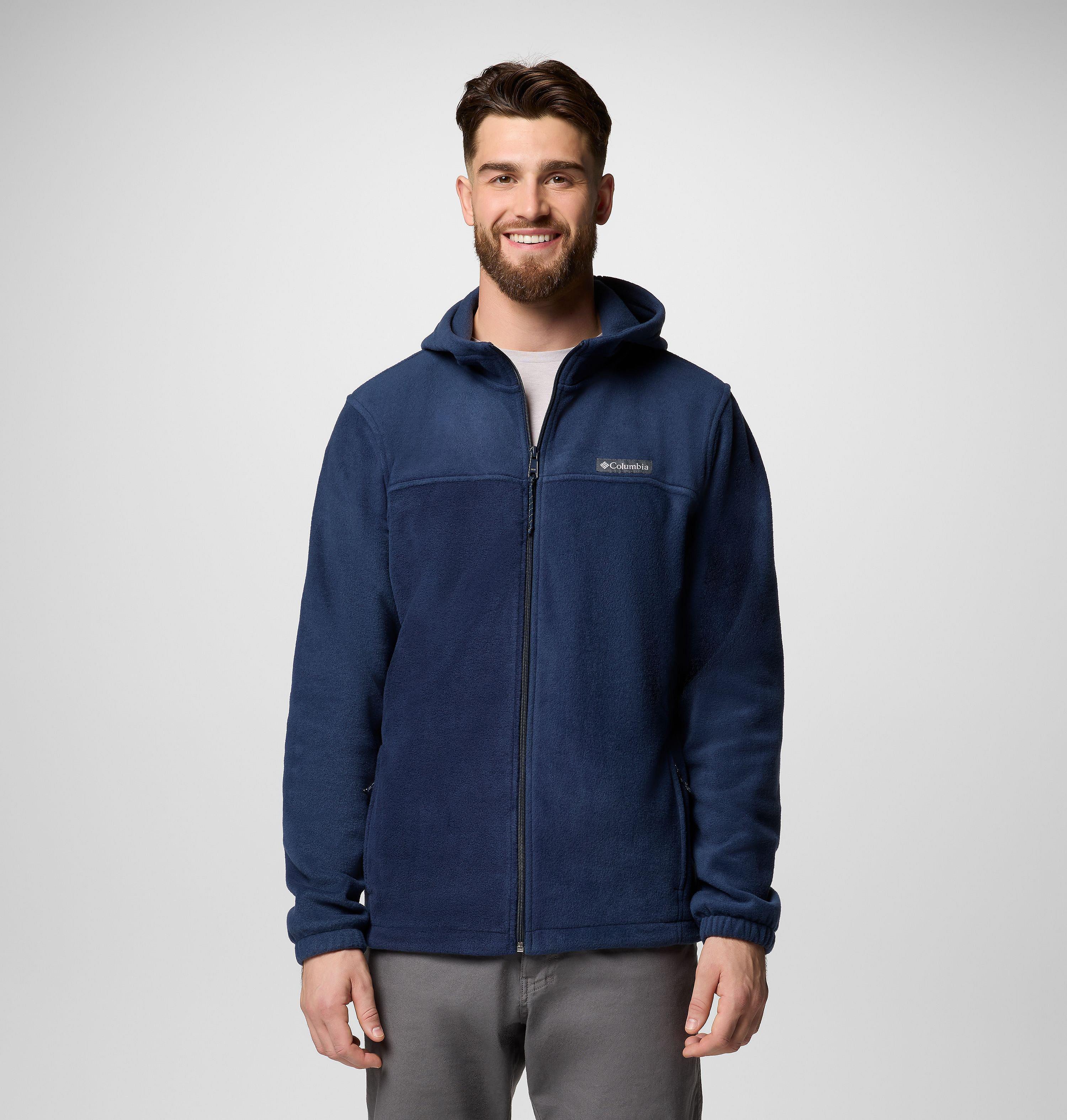 Men's Steens Mountain Full Zip Fleece Hoodie - Tall | 465 | 3XT 1