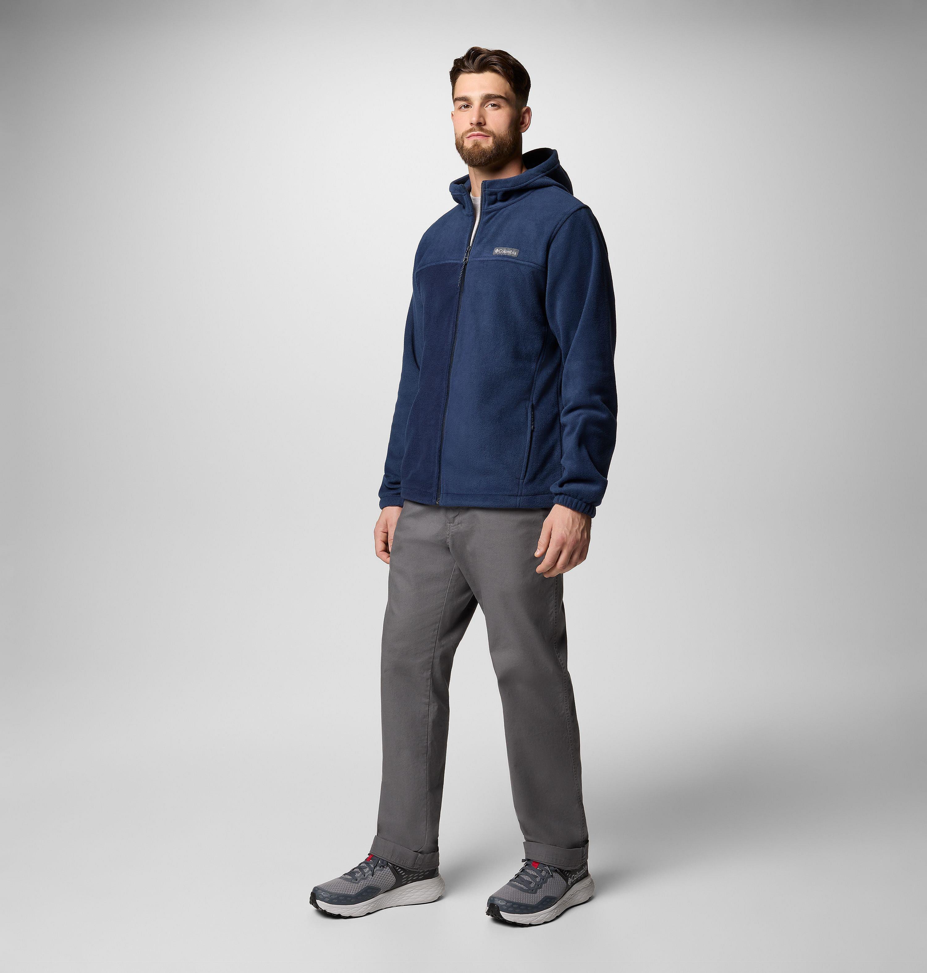Men's Steens Mountain Full Zip Fleece Hoodie - Tall | 465 | 3XT 2