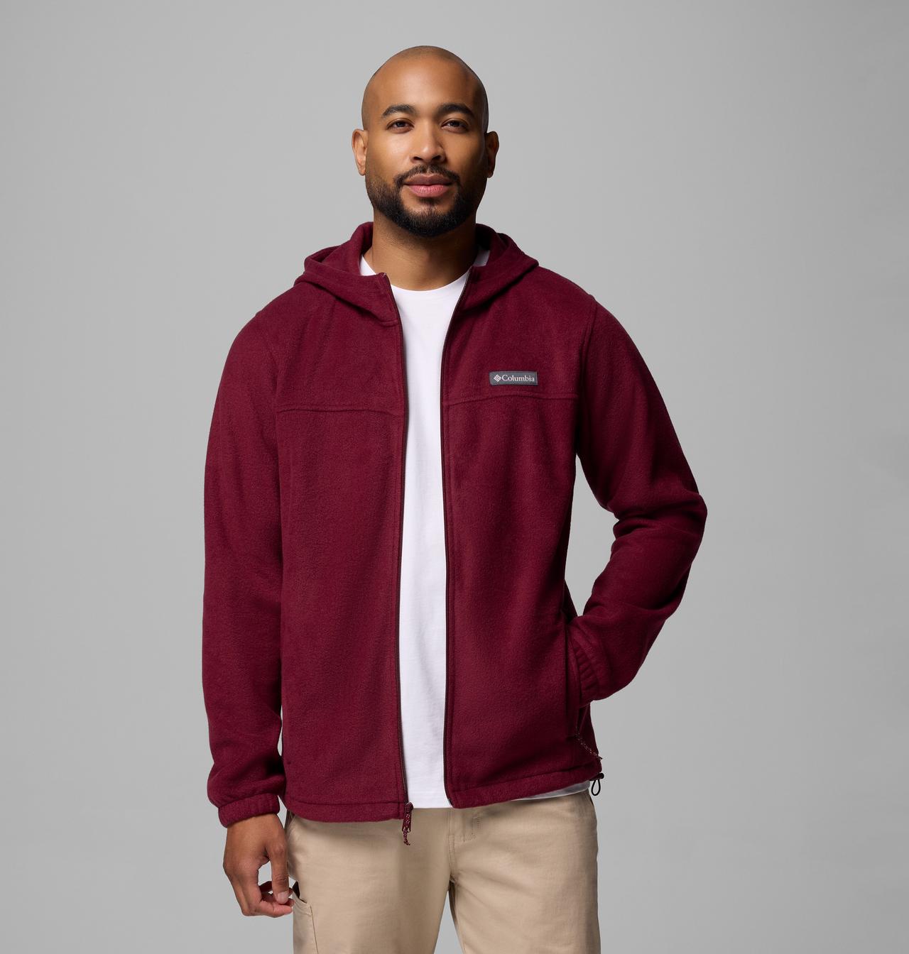 Men's Steens Mountain Full Zip Fleece Hoodie - Tall | 624 | 2XT 5