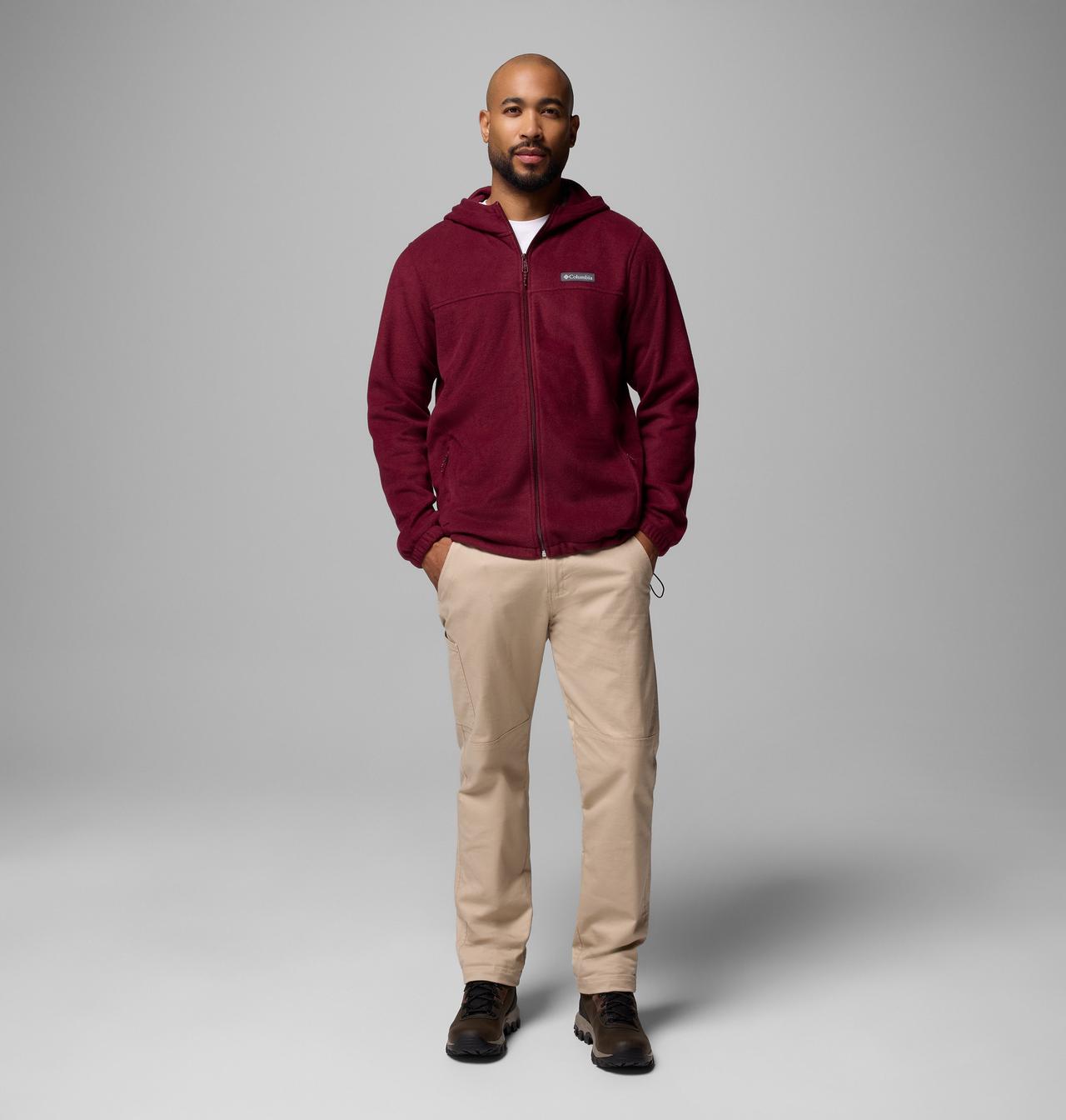 Men's Steens Mountain Full Zip Fleece Hoodie - Tall | 624 | 2XT 2