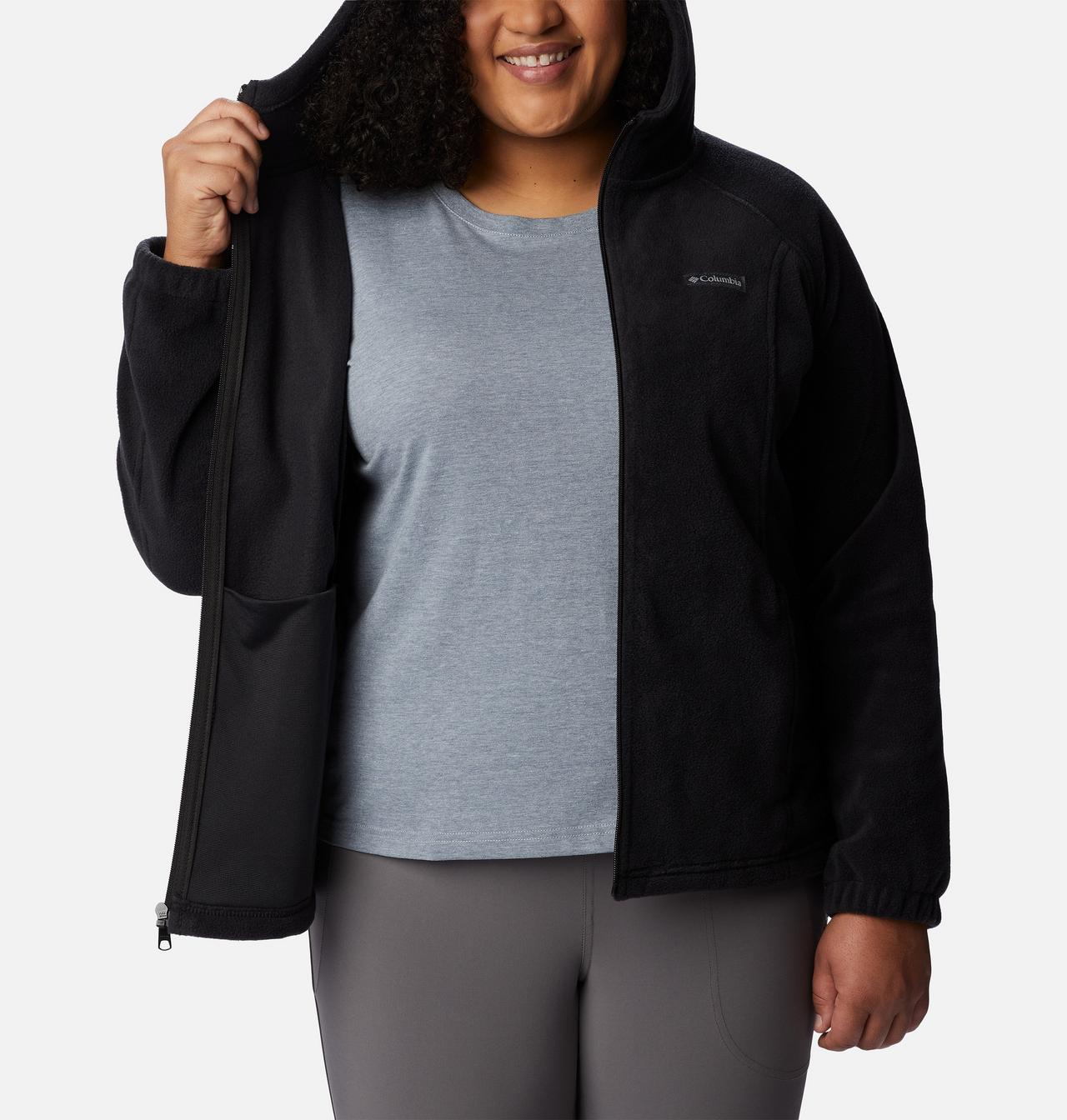 Women's Benton Springs™ Full Zip Fleece Hoodie - Plus Size 5