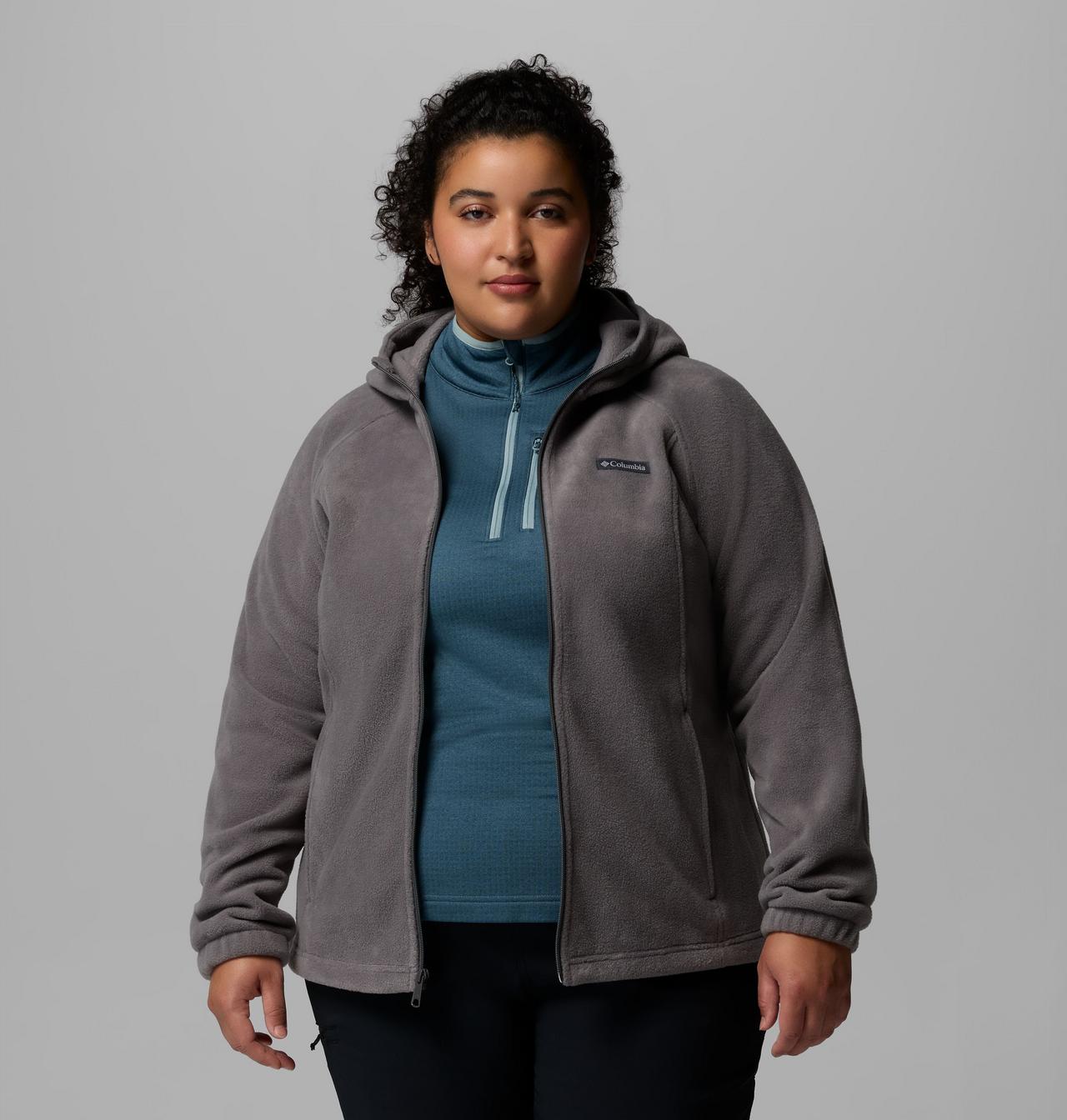 Women's Benton Springs™ Full Zip Fleece Hoodie - Plus Size 5