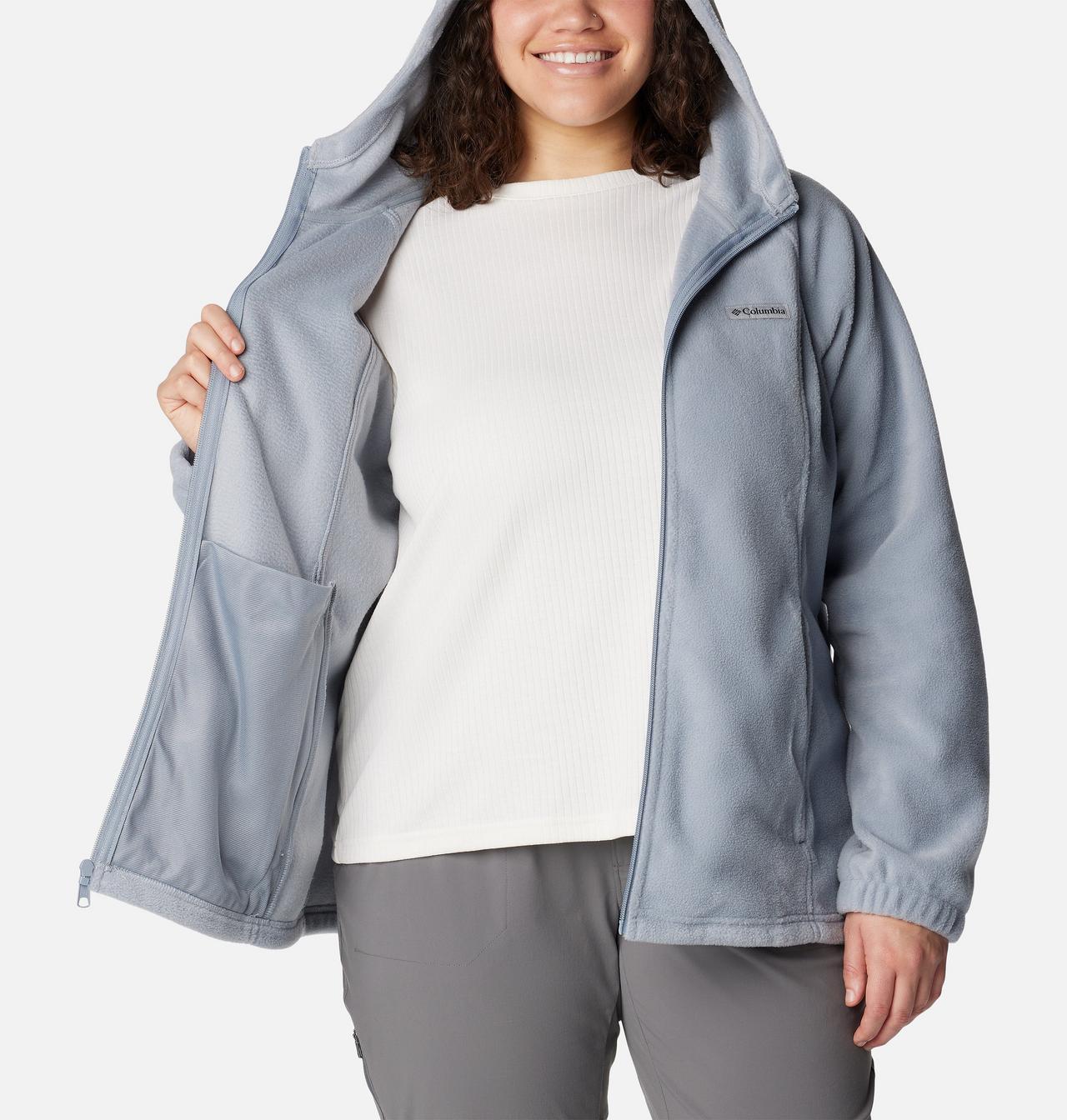 Women's Benton Springs™ Full Zip Fleece Hoodie - Plus Size 5