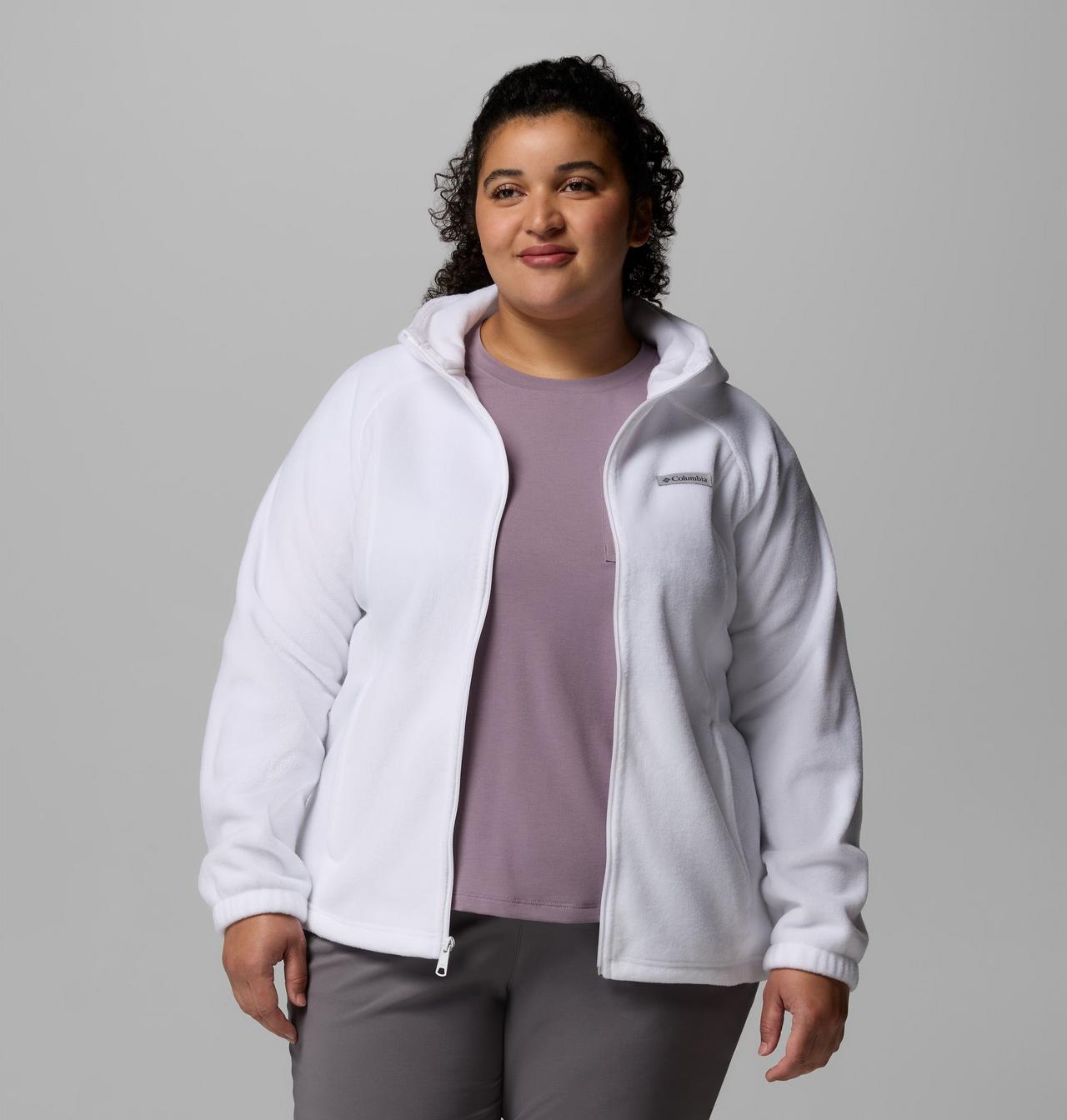 Women's Benton Springs™ Full Zip Fleece Hoodie - Plus Size | 011 | 2X
