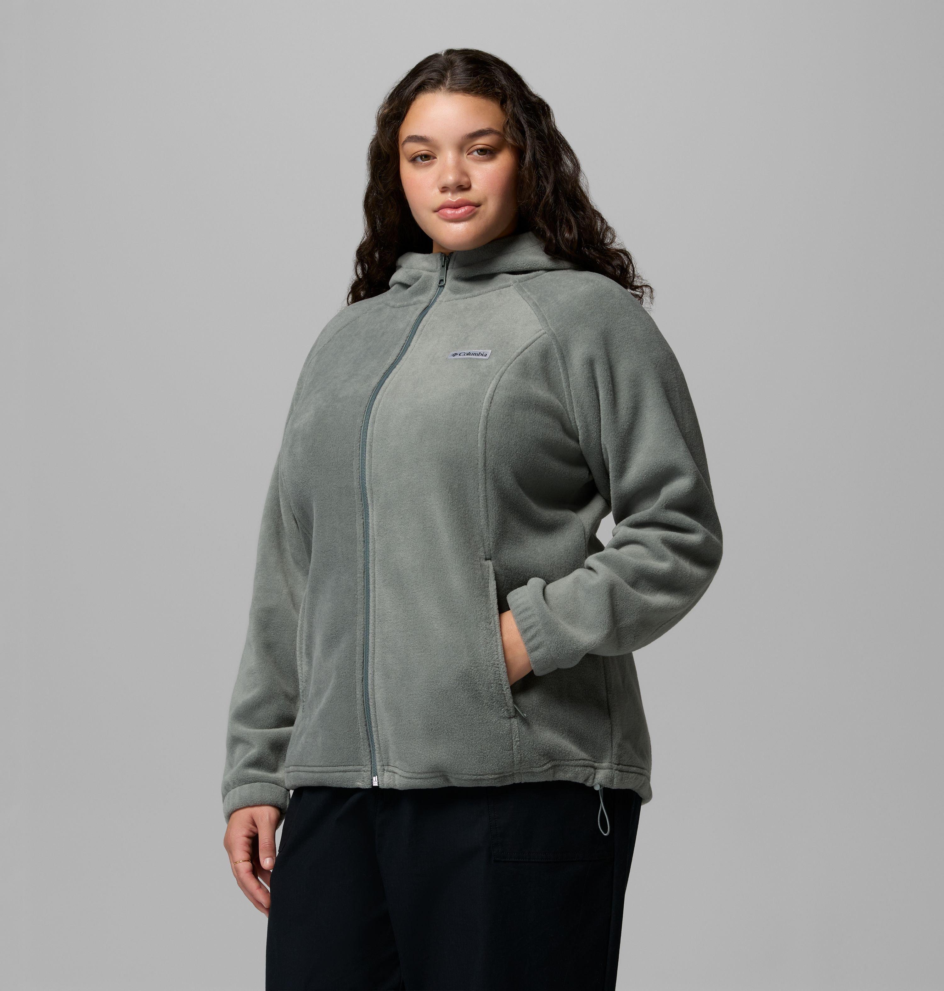Women's Benton Springs Full Zip Fleece Hoodie - Plus Size | 342 | 1X 4