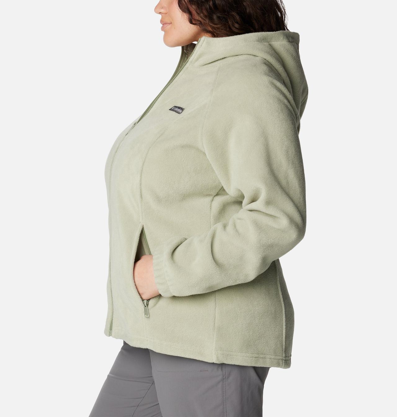 Chandail à capuchon avec fermeture éclair en polaire Benton Springs™ Femme - Grandes tailles 3