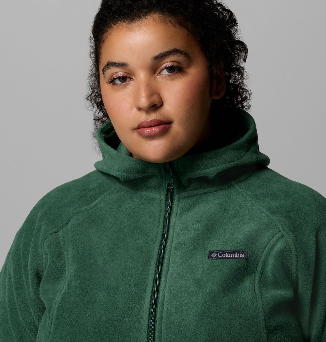 Women's Benton Springs™ Full Zip Fleece Hoodie - Plus Size | 375 | 1X 6