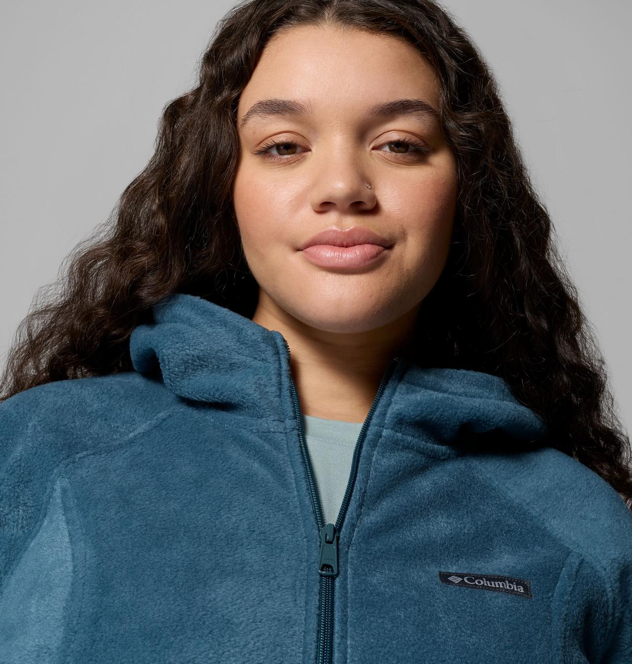 Chandail à capuchon avec fermeture éclair en polaire Benton Springs™ Femme - Grandes tailles 6