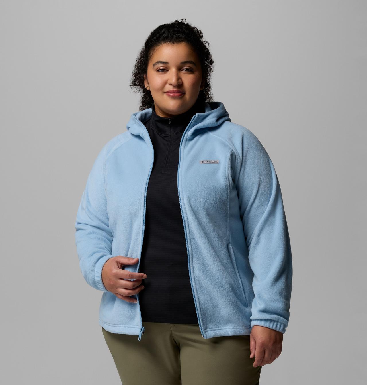 Women's Benton Springs™ Full Zip Fleece Hoodie - Plus Size 5