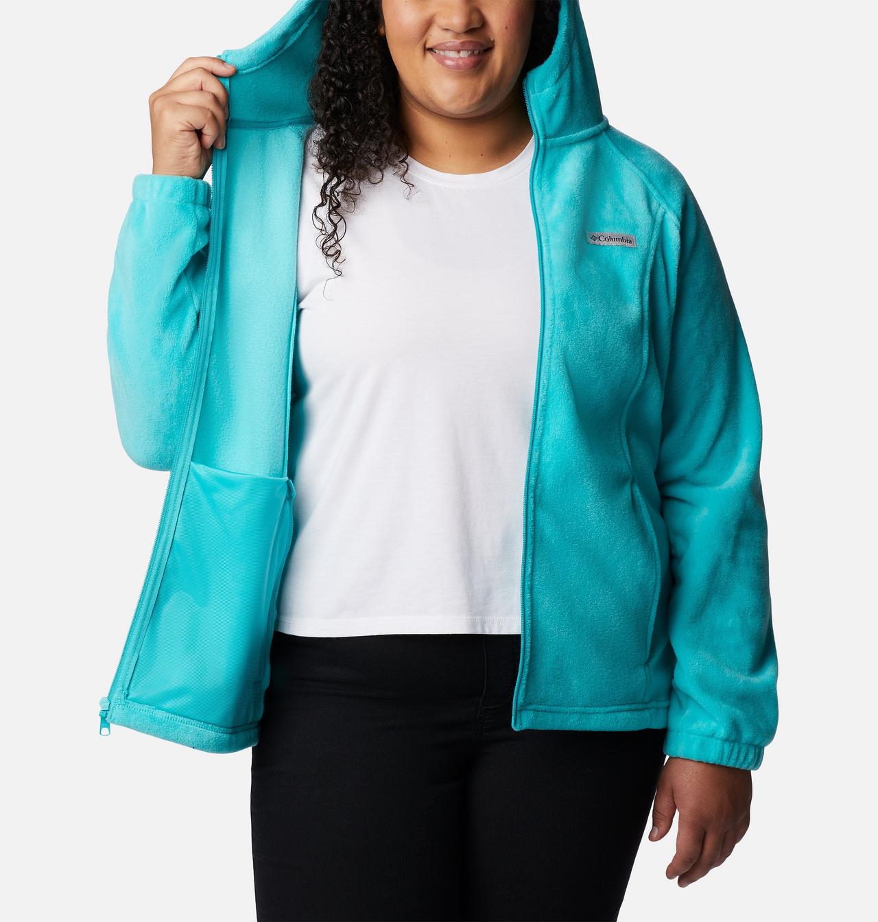 Women's Benton Springs™ Full Zip Fleece Hoodie - Plus Size 5