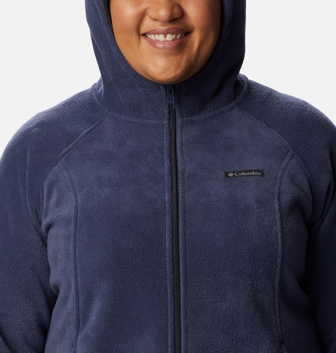 Women's Benton Springs™ Full Zip Fleece Hoodie - Plus Size 4