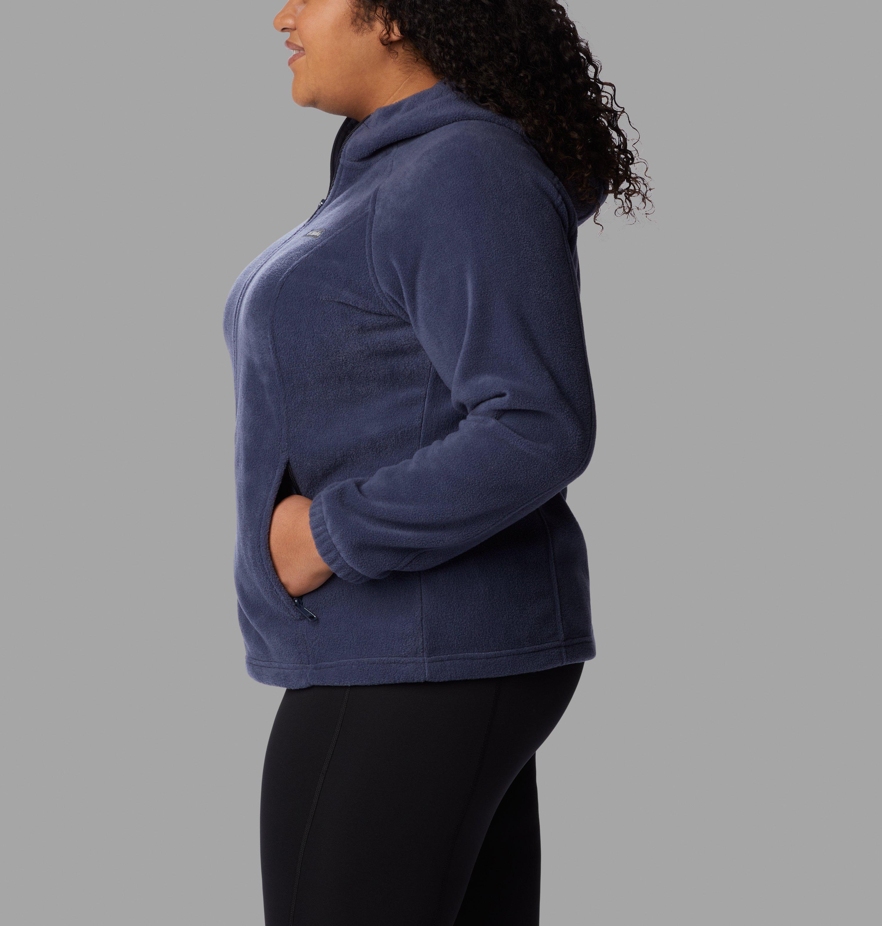Women's Benton Springs Full Zip Fleece Hoodie - Plus Size | 467 | 1X 3