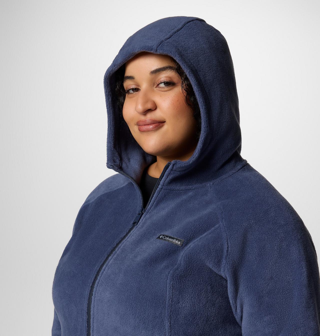 Chandail à capuchon avec fermeture éclair en polaire Benton Springs™ Femme - Grandes tailles 4