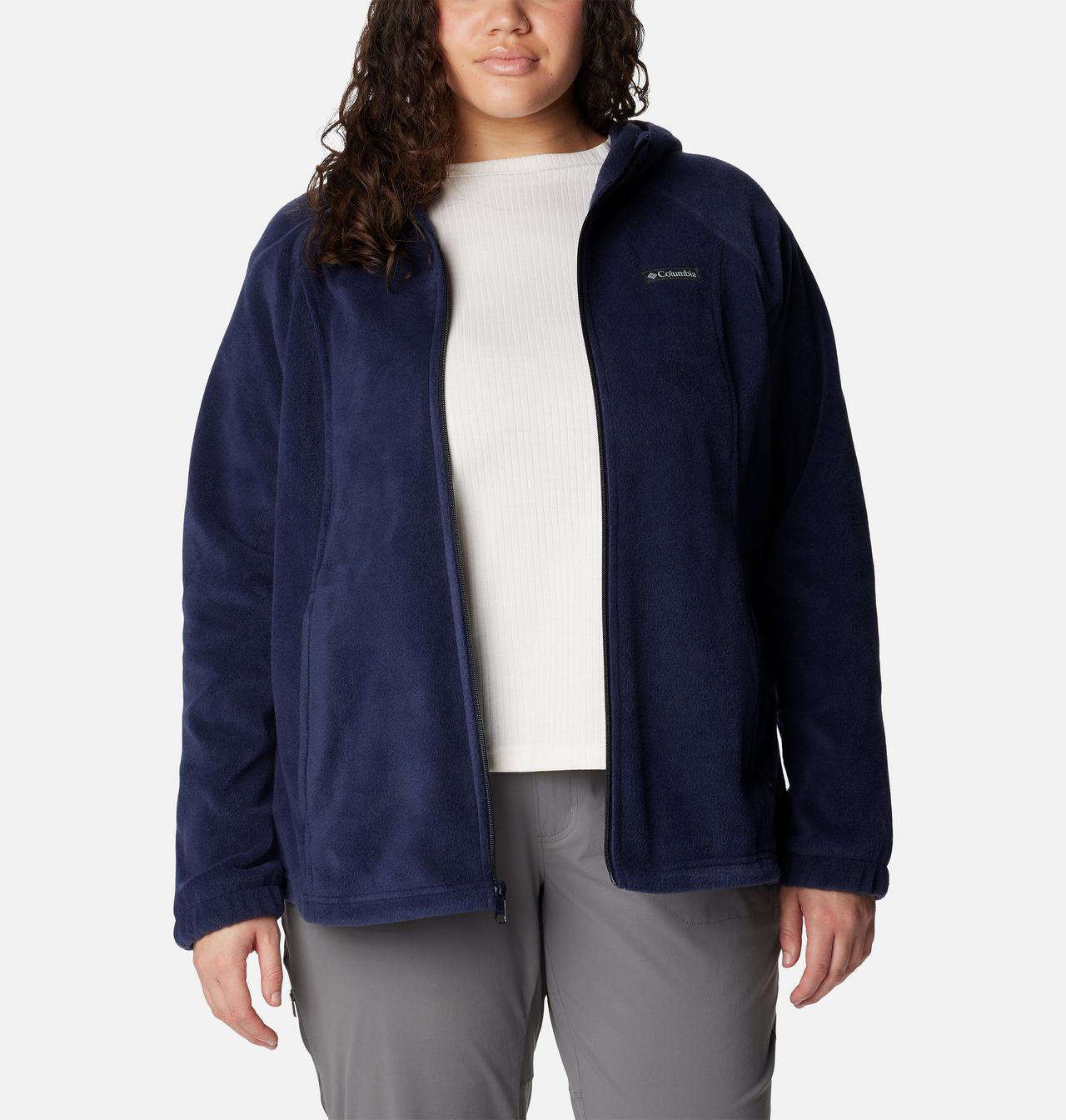 Women's Benton Springs™ Full Zip Fleece Hoodie - Plus Size 7