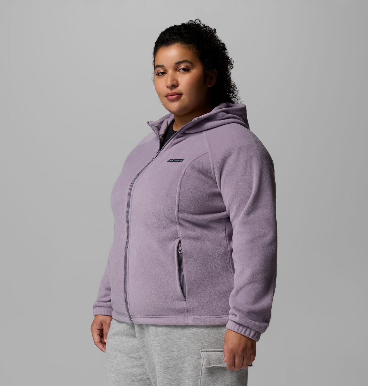Women's Benton Springs™ Full Zip Fleece Hoodie - Plus Size | 554 | 2X 4