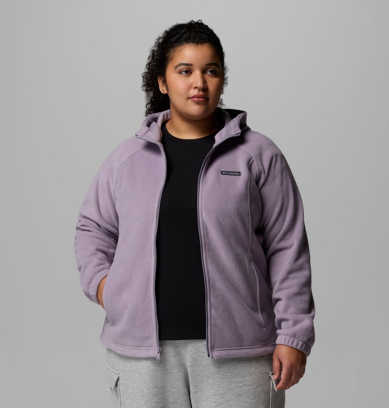 Women's Benton Springs™ Full Zip Fleece Hoodie - Plus Size | 554 | 2X 1