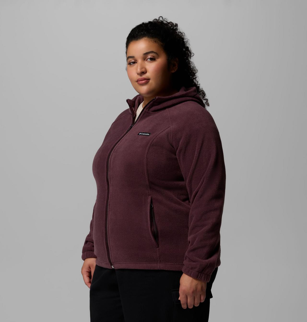 Women's Benton Springs™ Full Zip Fleece Hoodie - Plus Size | 607 | 2X 4