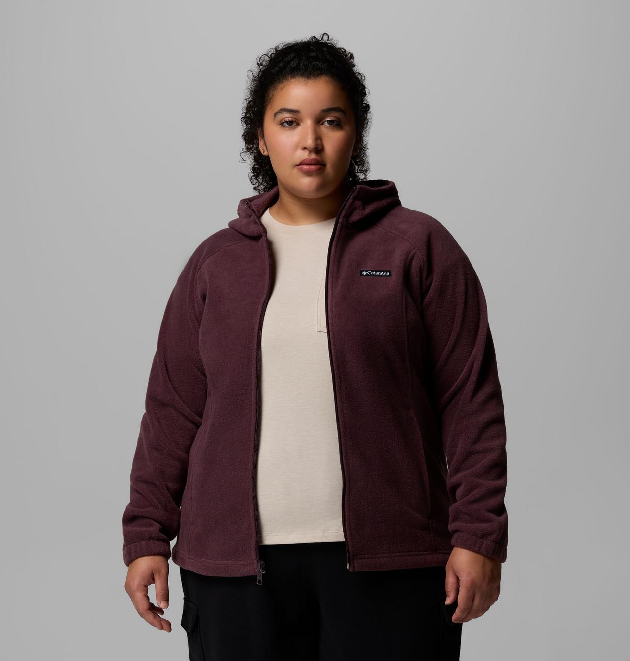 Women's Benton Springs™ Full Zip Fleece Hoodie - Plus Size | 607 | 2X 5