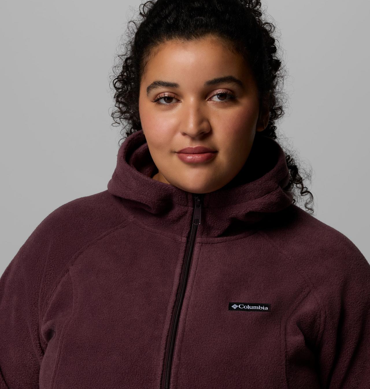 Women's Benton Springs™ Full Zip Fleece Hoodie - Plus Size | 607 | 2X 6