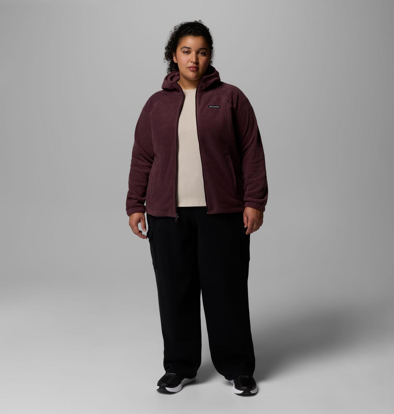 Women's Benton Springs™ Full Zip Fleece Hoodie - Plus Size | 607 | 2X 2