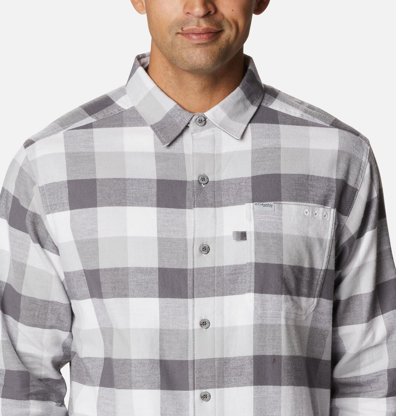 Men's PFG Slack Tide™ Flannel Long Sleeve Shirt 4