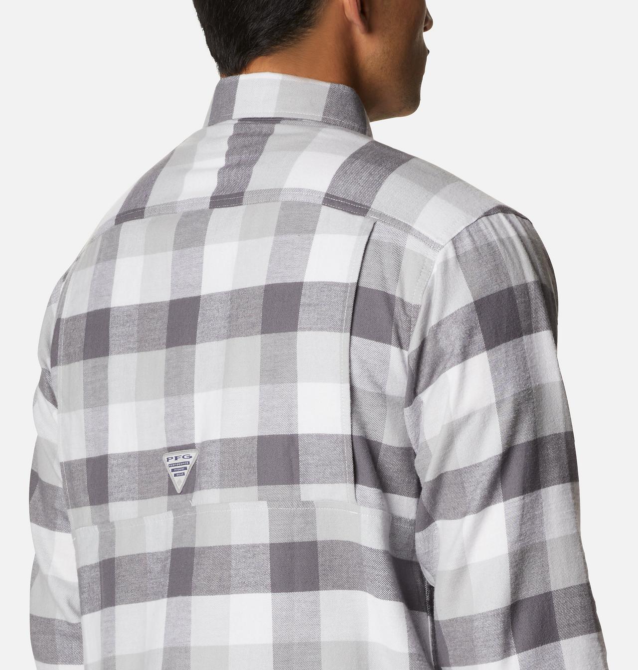 Men's PFG Slack Tide™ Flannel Long Sleeve Shirt 5