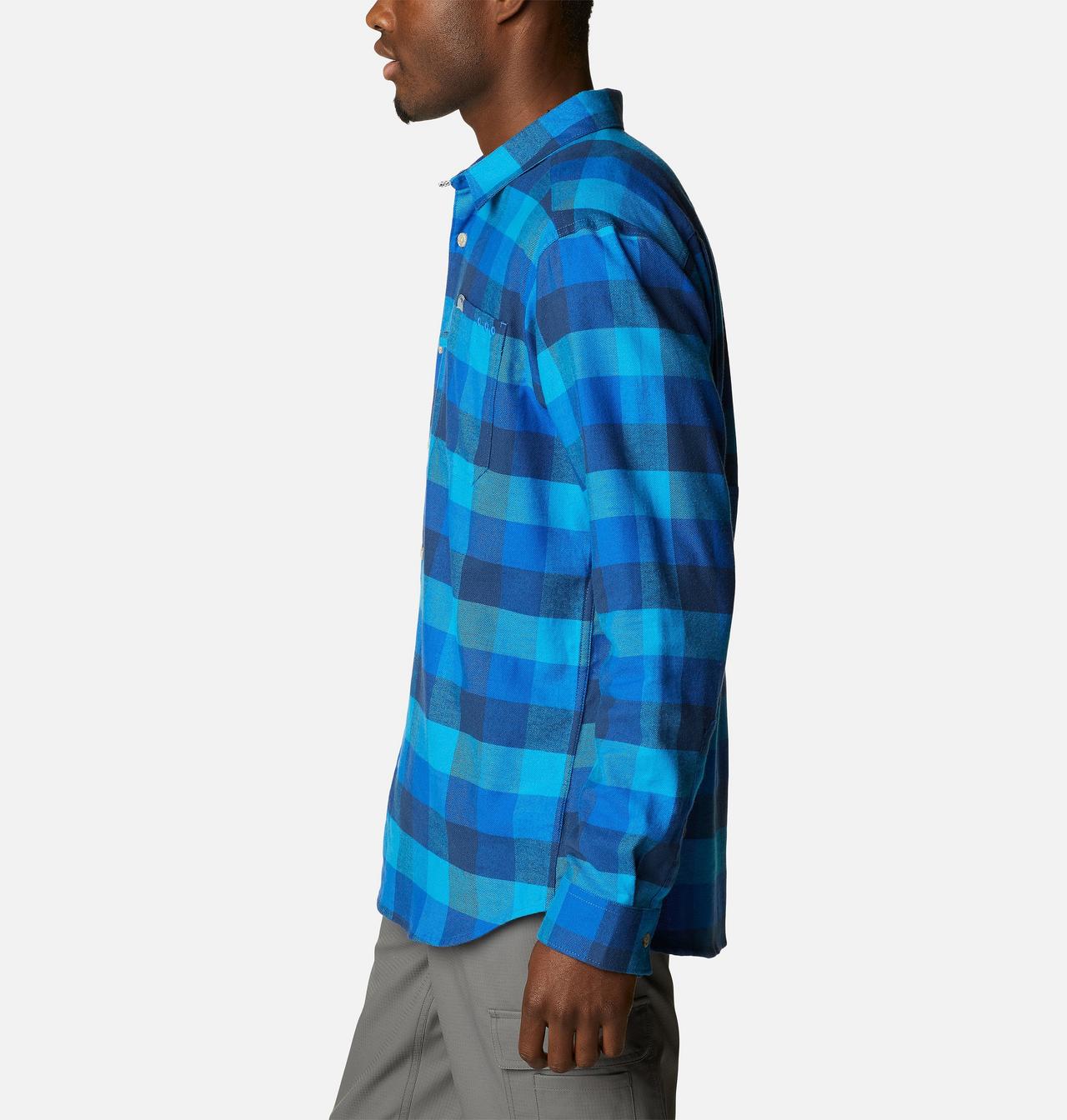 Men's PFG Slack Tide™ Flannel Long Sleeve Shirt 3