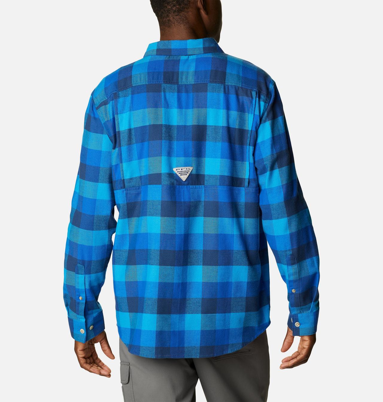 Men's PFG Slack Tide™ Flannel Long Sleeve Shirt 2
