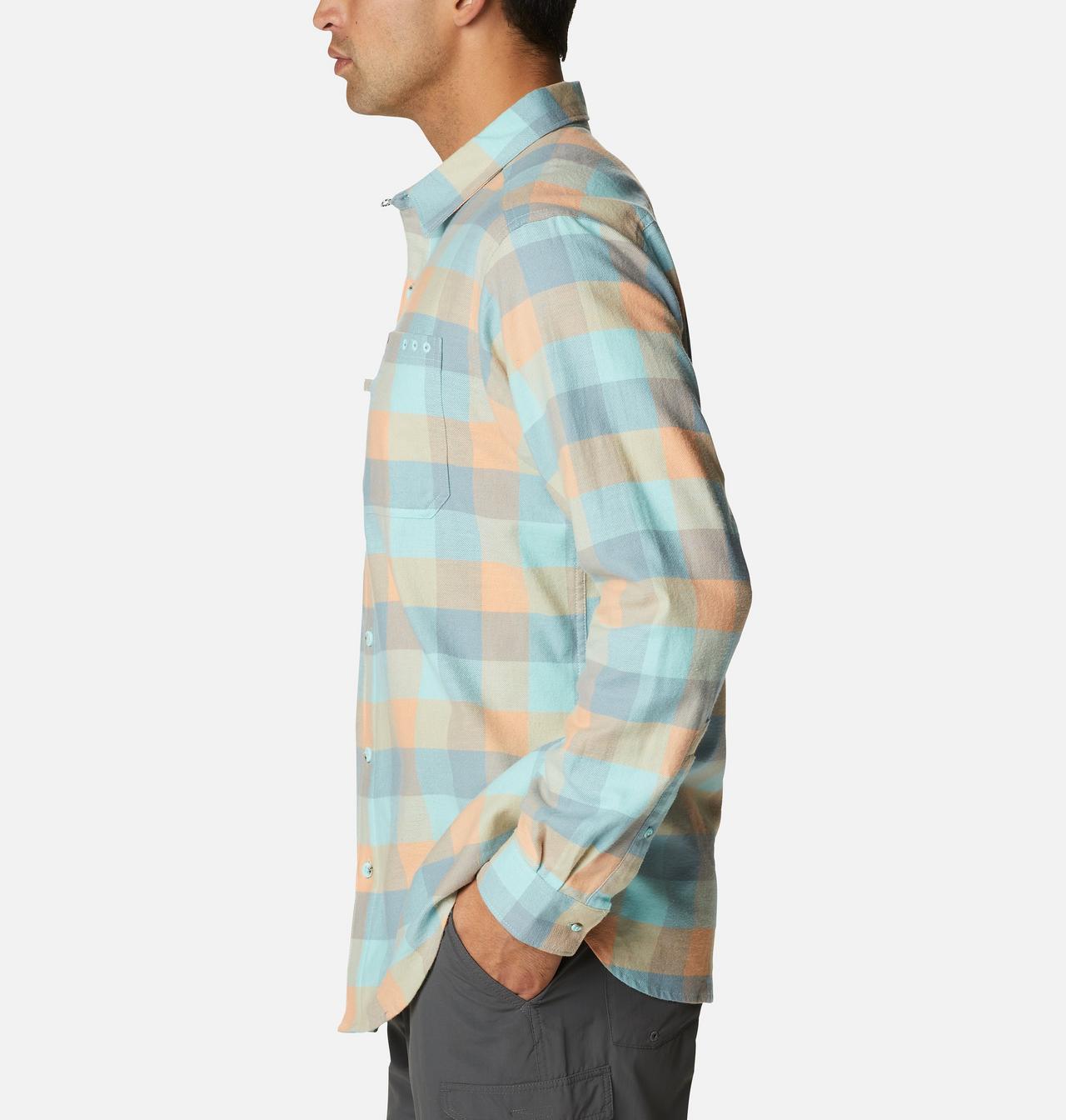 Men's PFG Slack Tide™ Flannel Long Sleeve Shirt 3