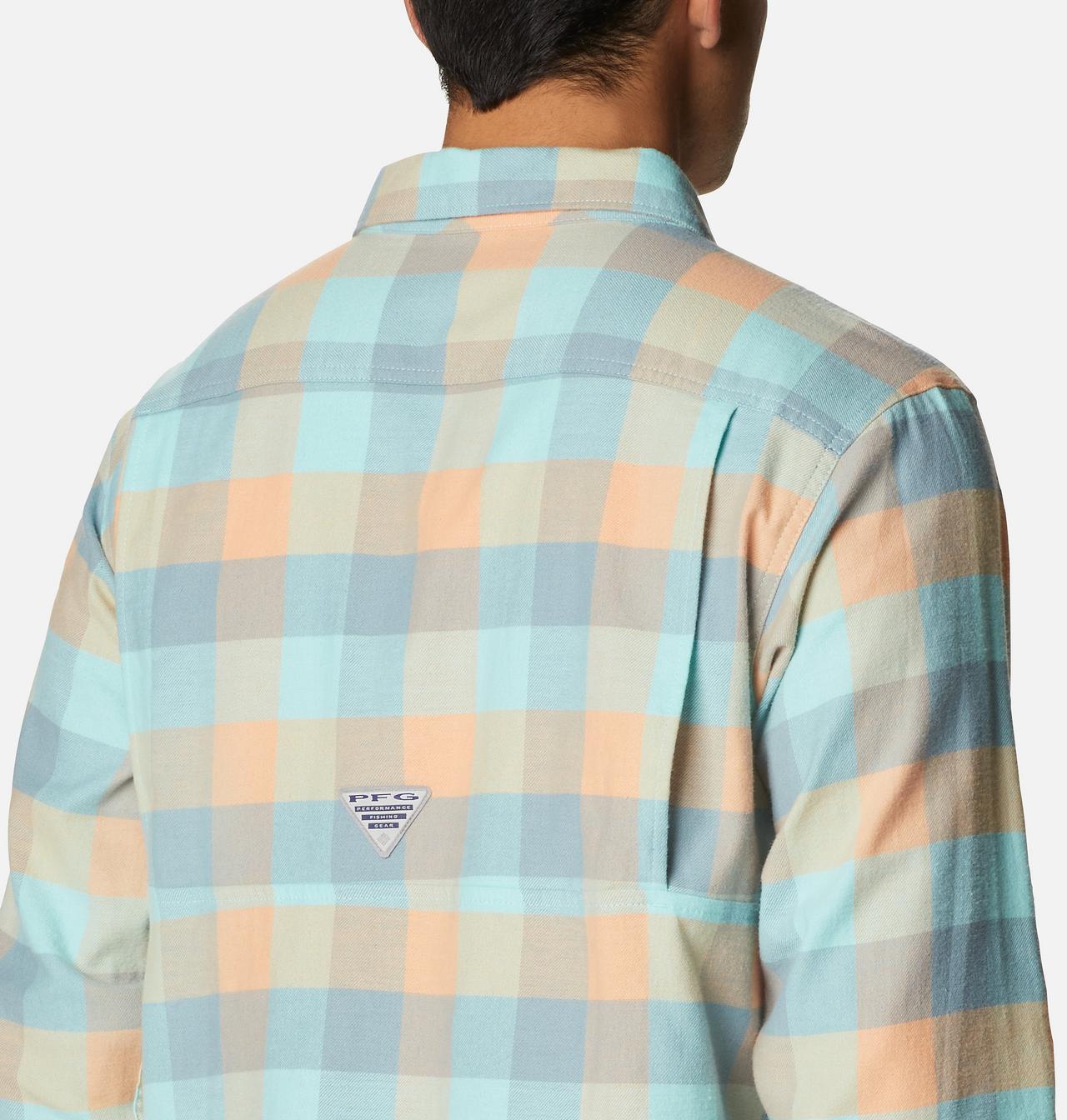Men's PFG Slack Tide™ Flannel Long Sleeve Shirt 5