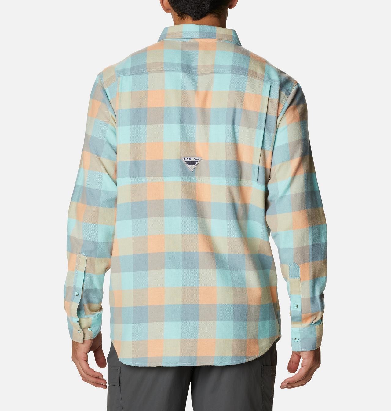 Men's PFG Slack Tide™ Flannel Long Sleeve Shirt 2