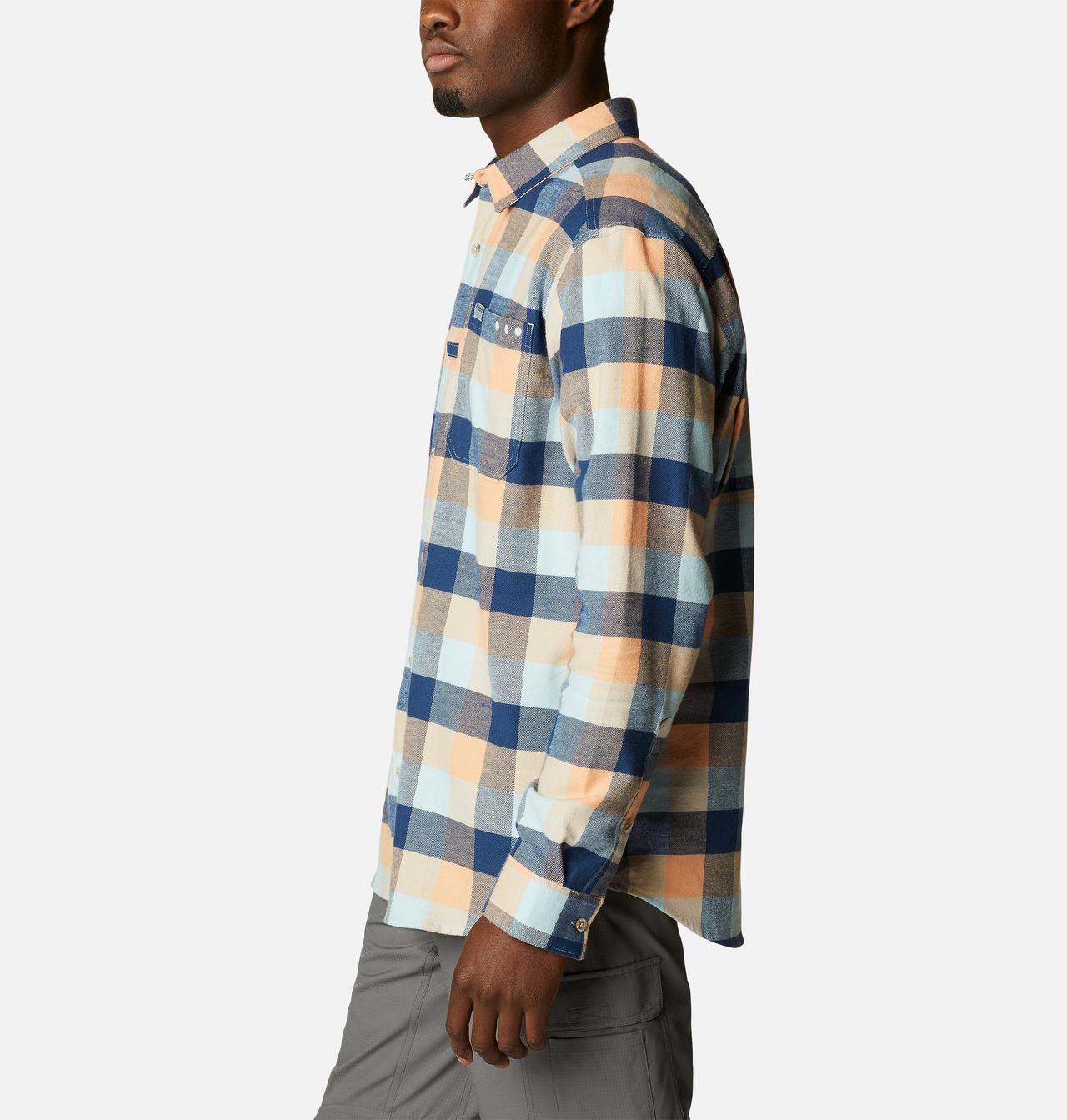 Men's PFG Slack Tide™ Flannel Long Sleeve Shirt 3