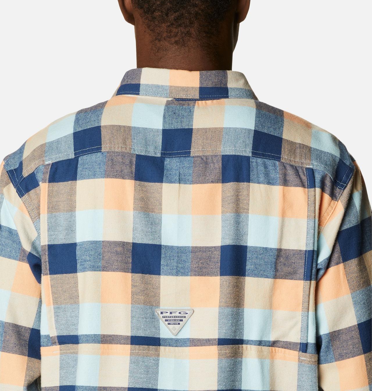 Men's PFG Slack Tide™ Flannel Long Sleeve Shirt 5