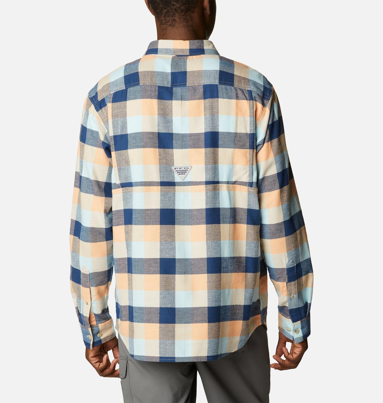 Men's PFG Slack Tide™ Flannel Long Sleeve Shirt 2