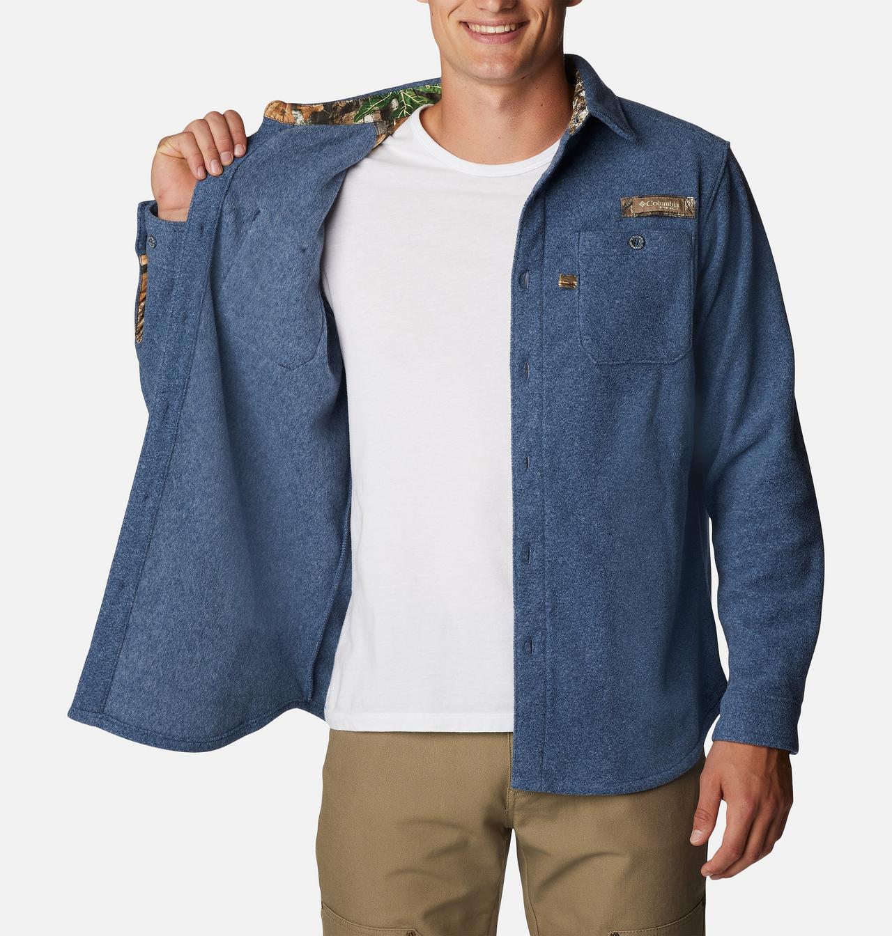 Men's PHG Bucktail™ Fleece Over Shirt 6