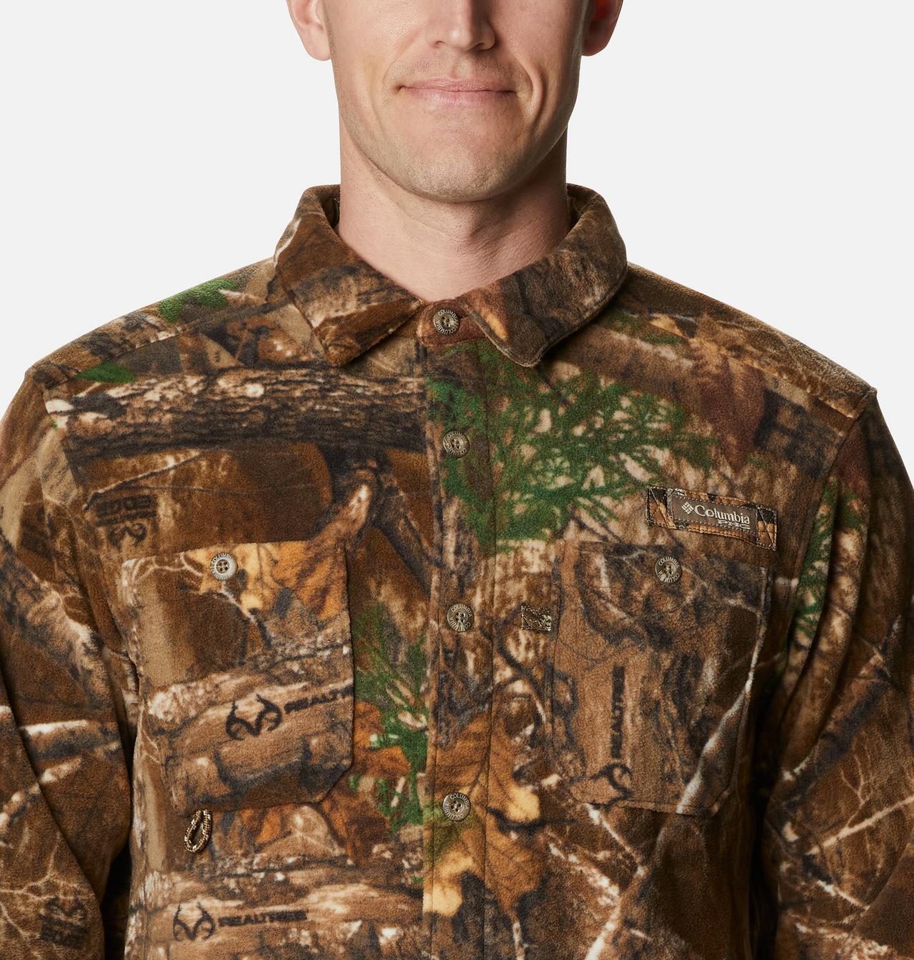 Men's PHG Bucktail™ Fleece Over Shirt 4